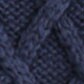 Cable crewneck sweater NAVY