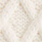 Cable crewneck sweater IVORY