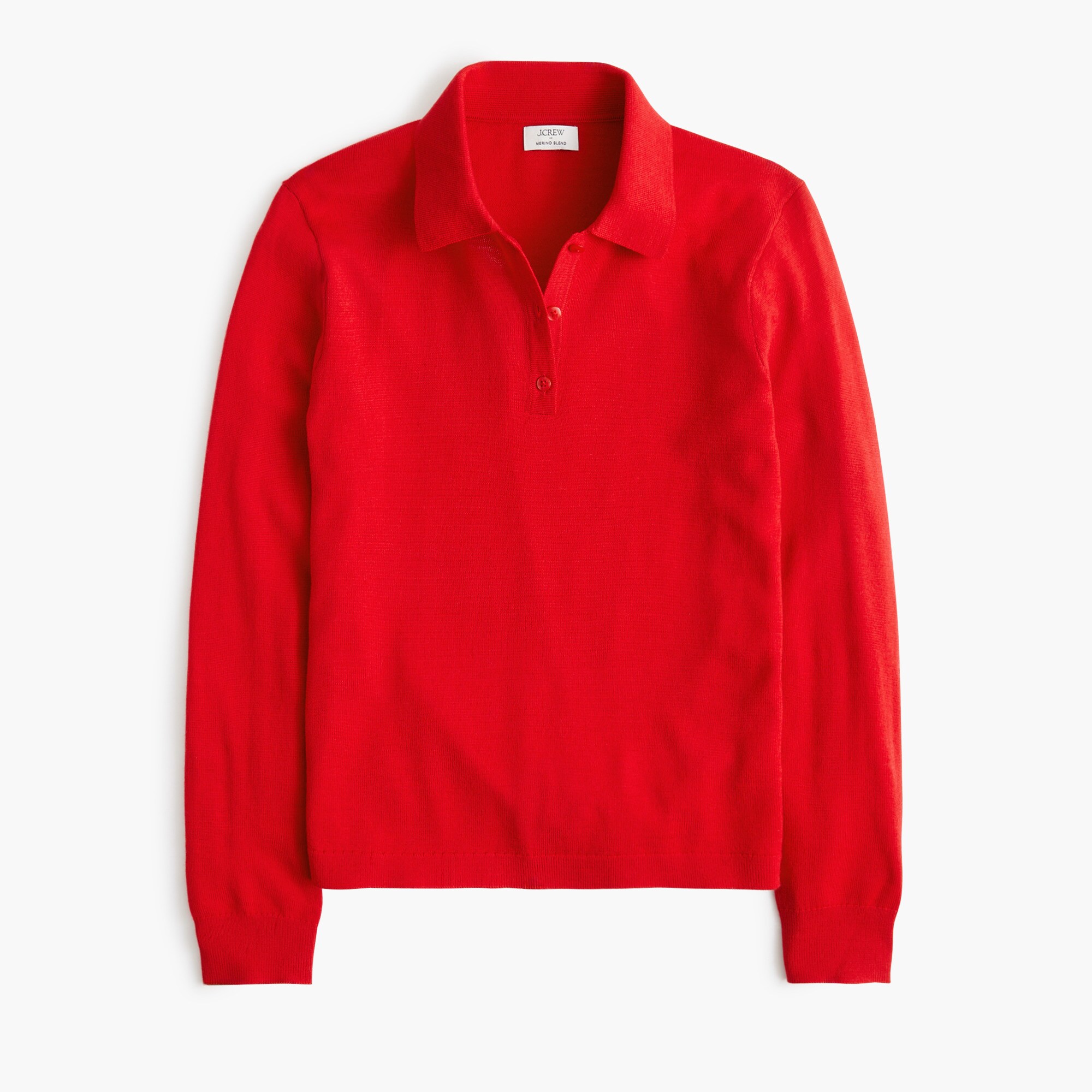 Merino Wool-blend Sweater-polo For Women | Factory
