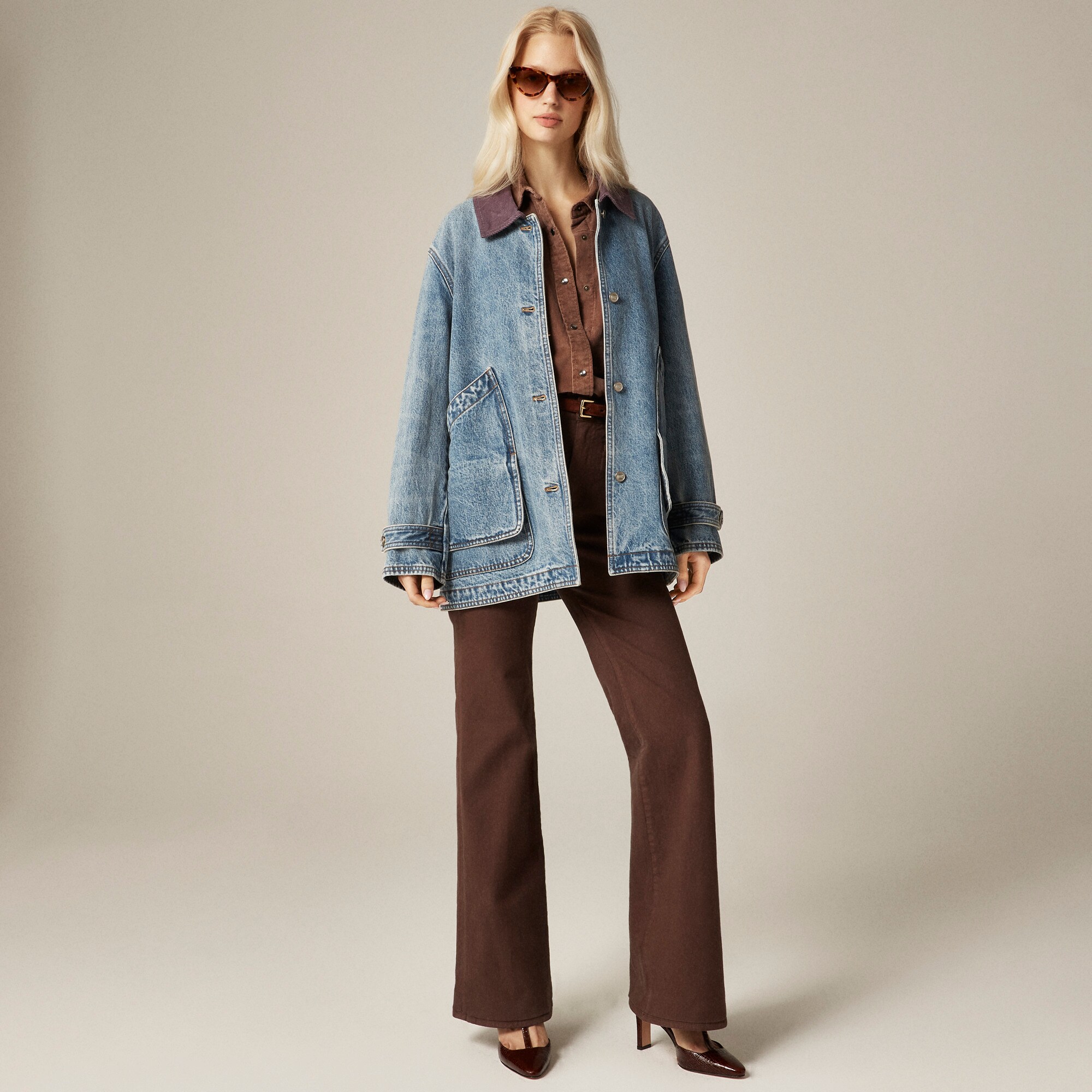 Relaxed Barn Jacket™ In Denim For Women