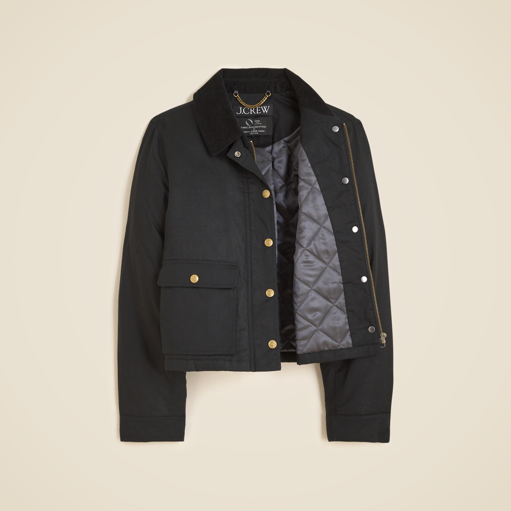 Cropped Barn Jacket™ in ripstop cotton