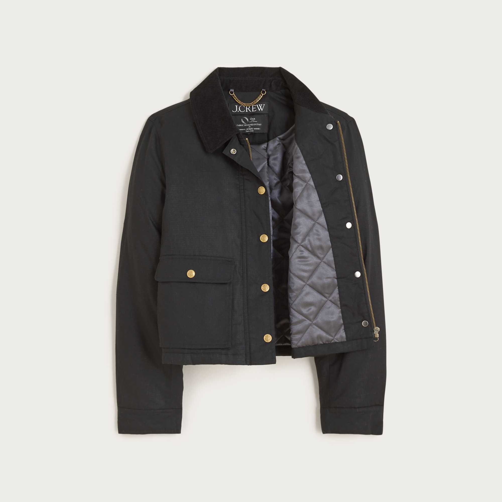 Cropped Barn Jacket™ in ripstop cotton
