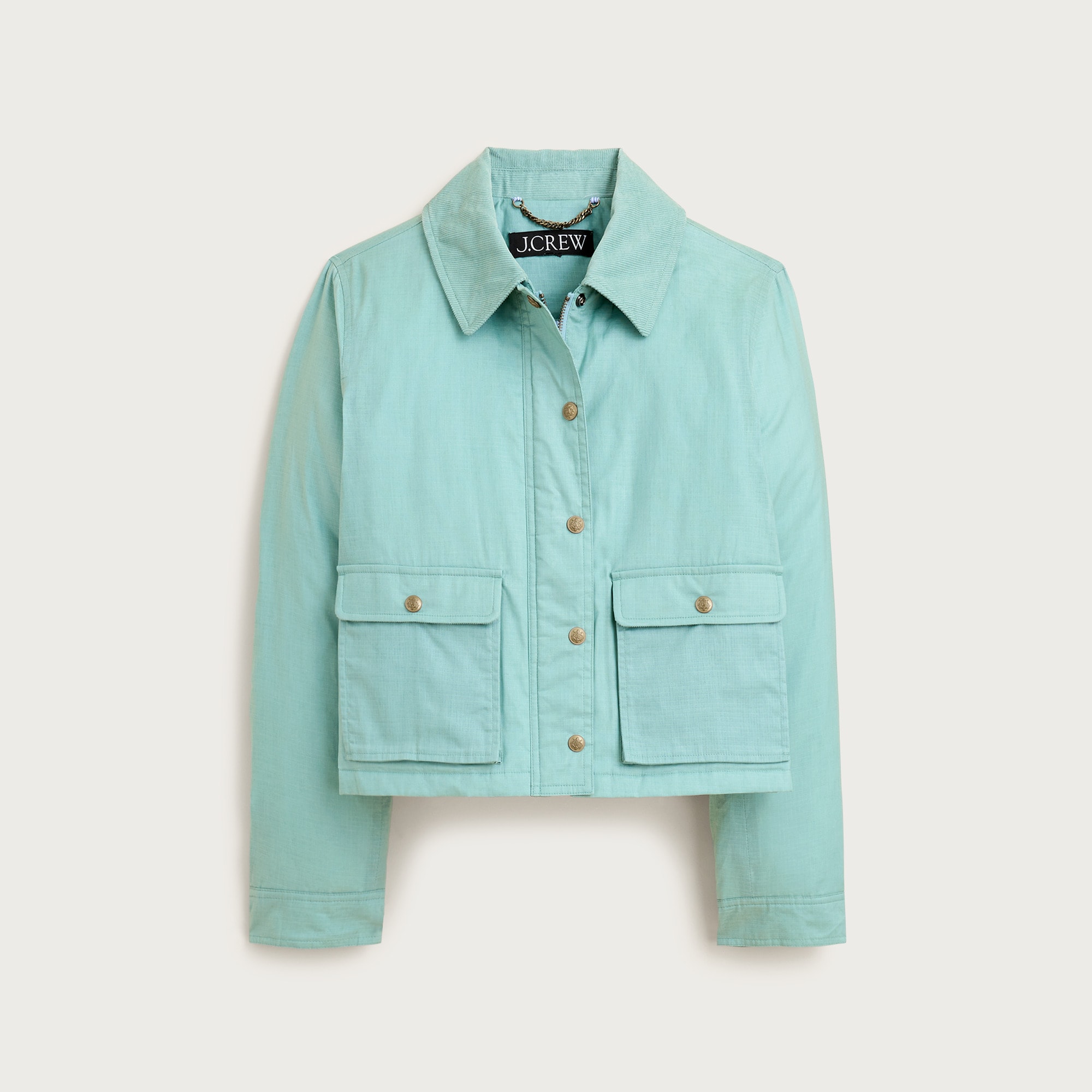 Cropped Barn Jacket™ in ripstop cotton