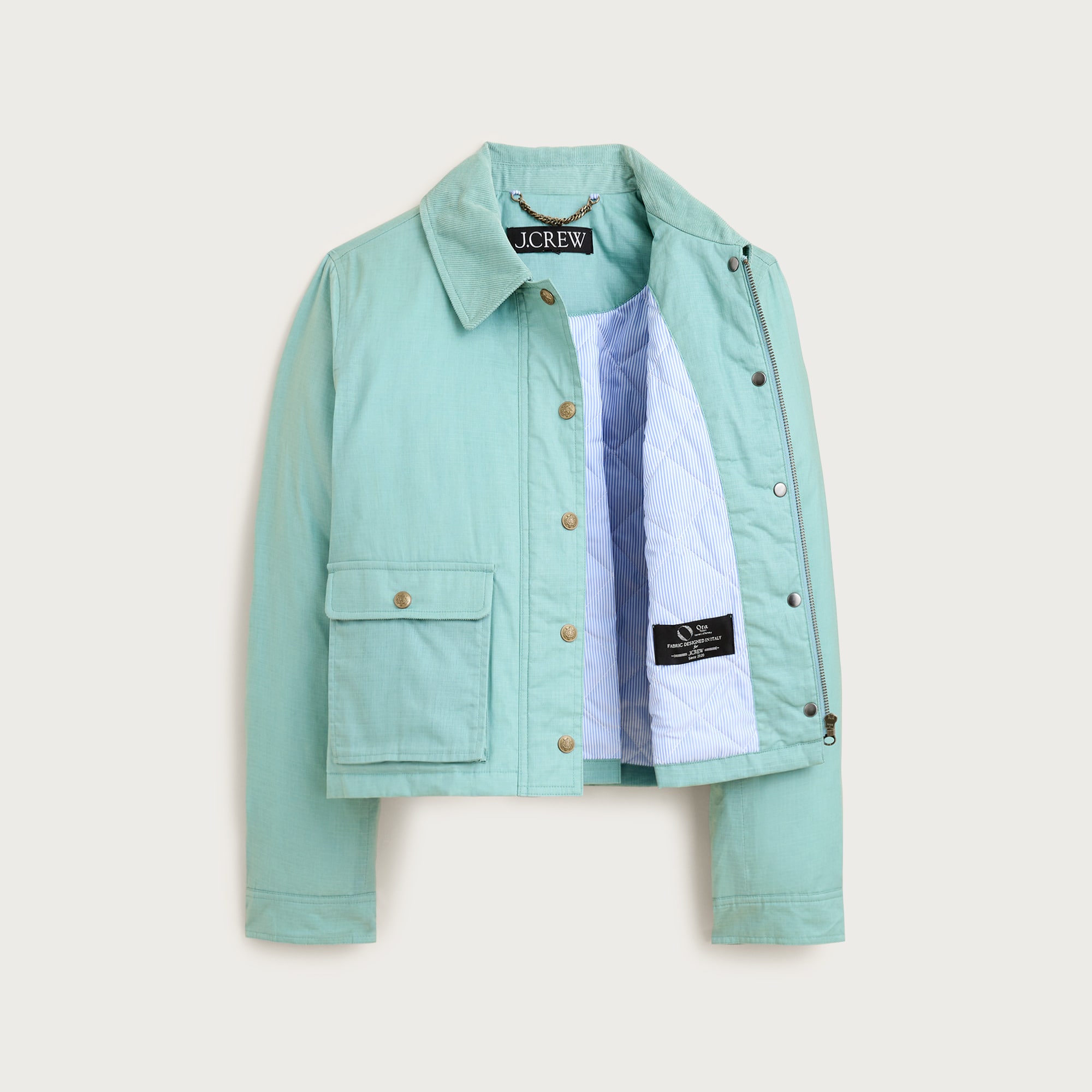 Cropped Barn Jacket™ in ripstop cotton