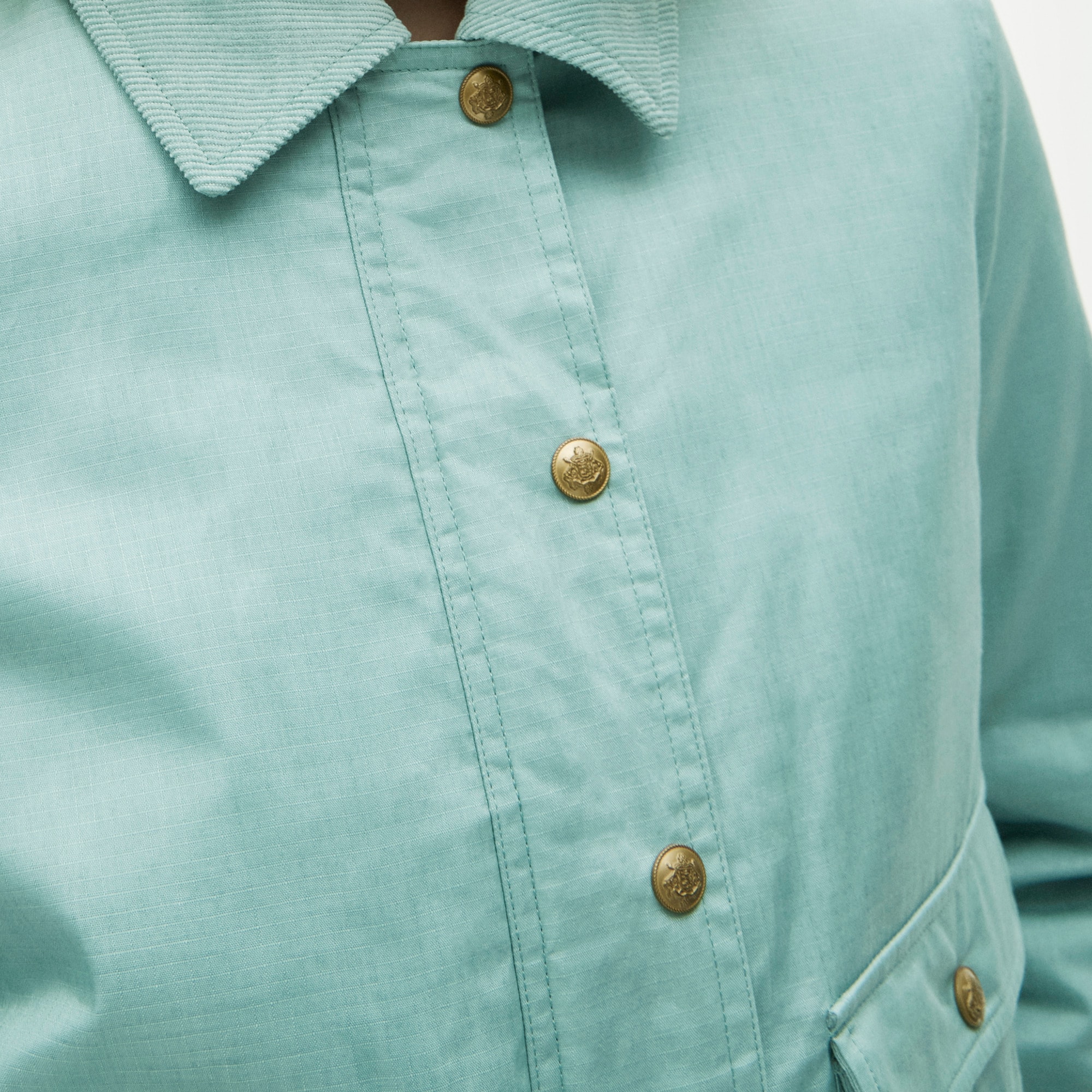 Cropped Barn Jacket™ in ripstop cotton