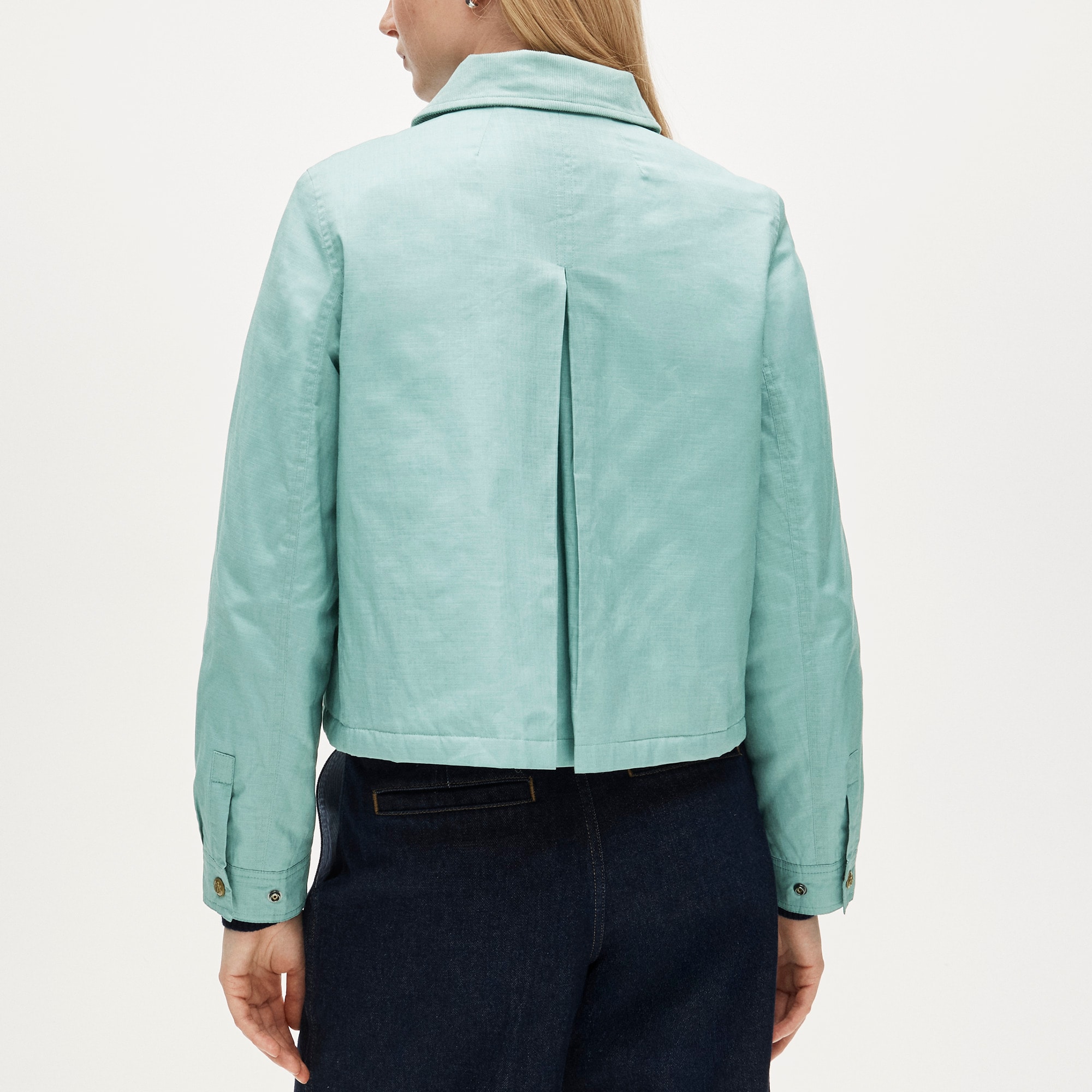 Cropped Barn Jacket™ in ripstop cotton