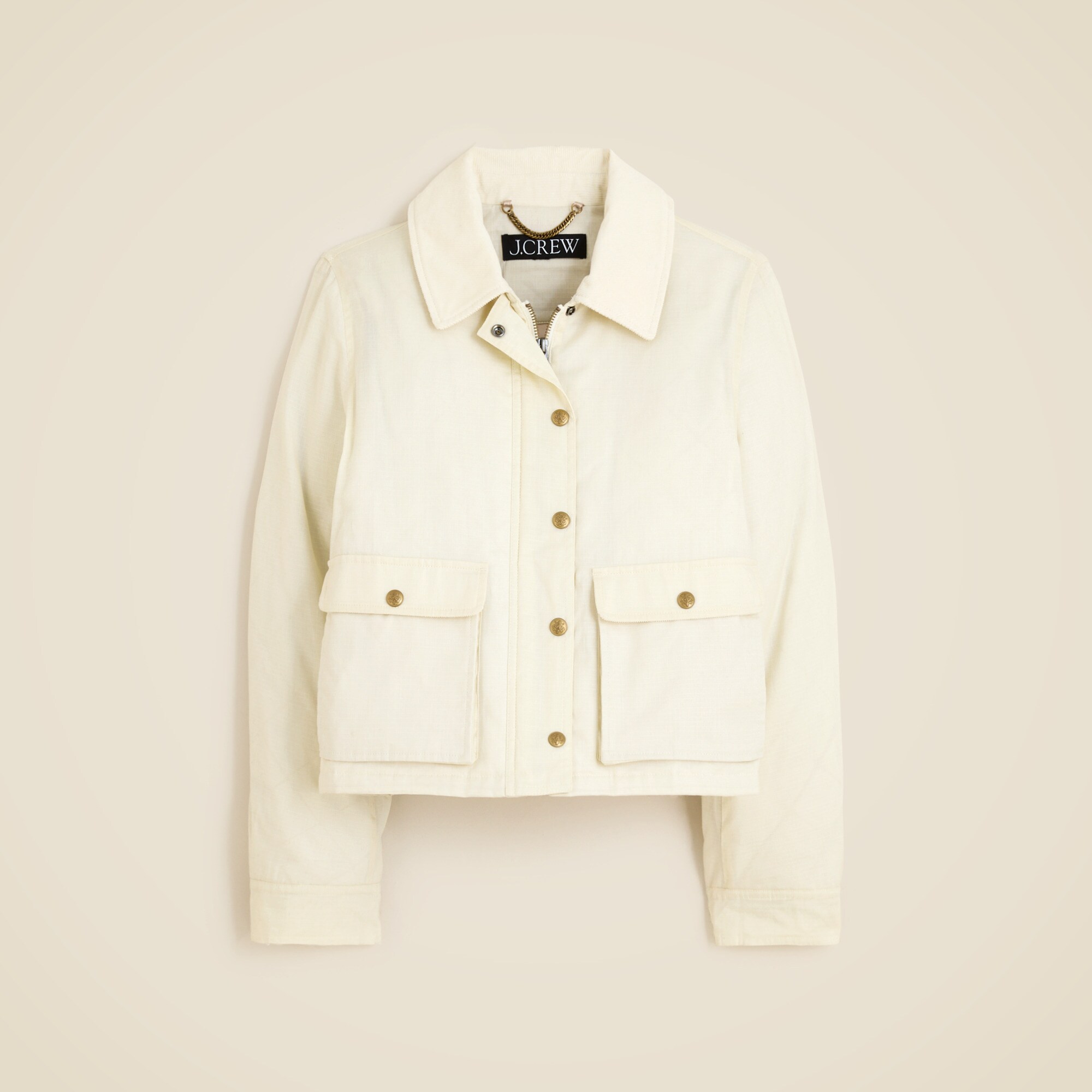 Cropped Barn Jacket™ in ripstop cotton