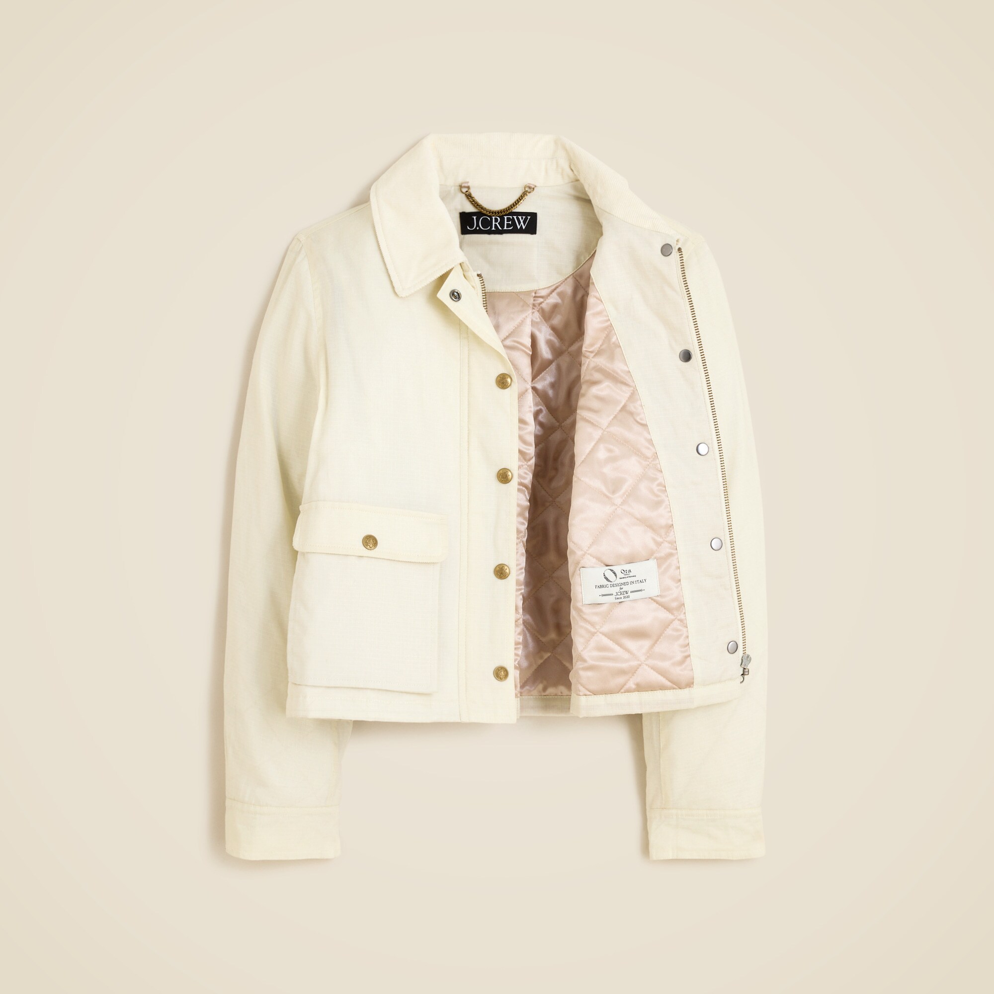 Cropped Barn Jacket™ in ripstop cotton