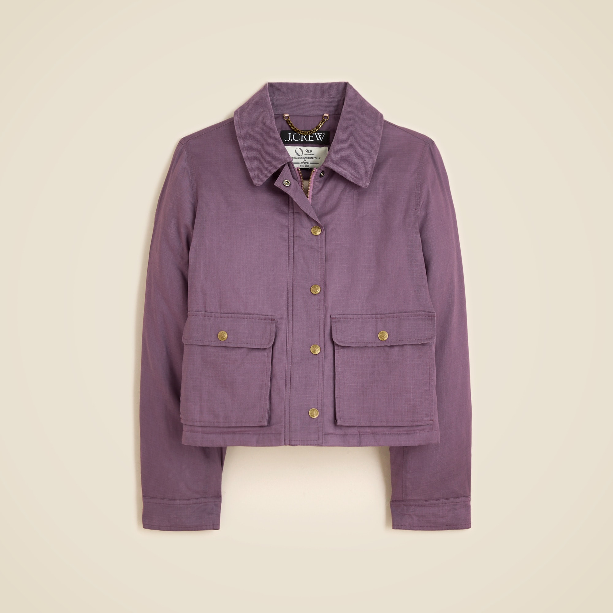 Cropped Barn Jacket™ in ripstop cotton