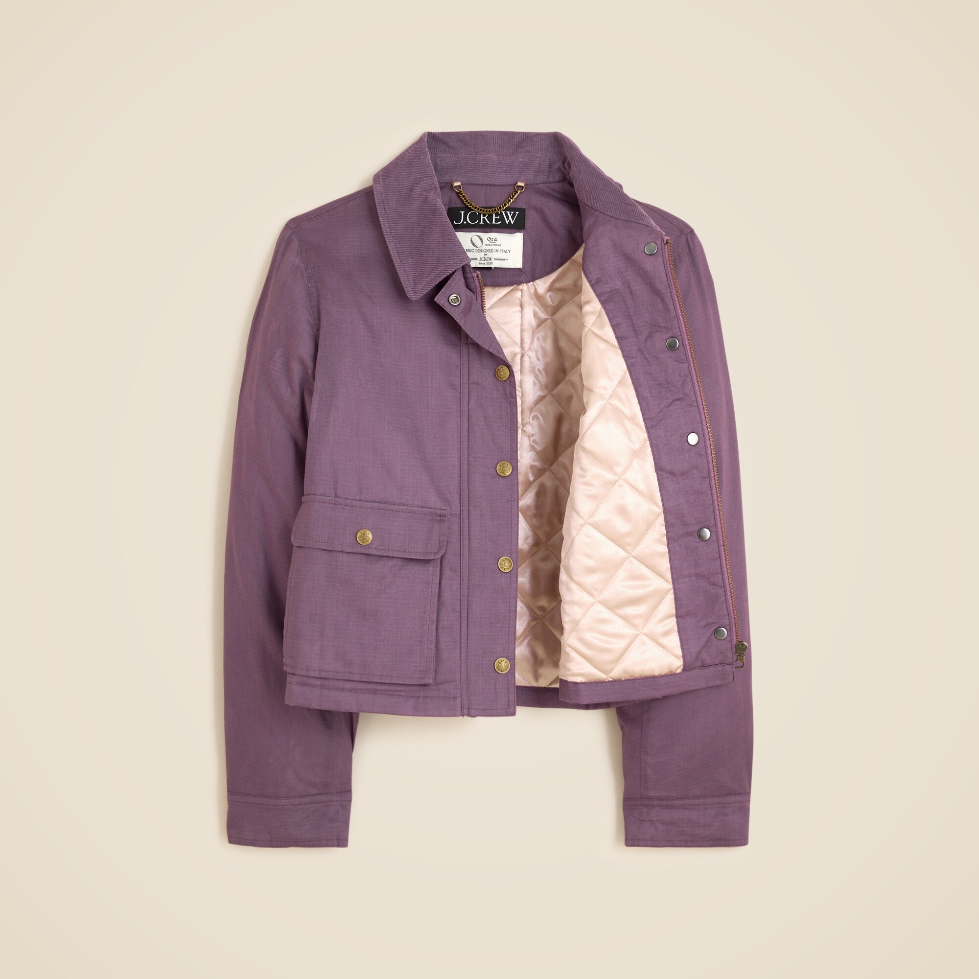 Cropped Barn Jacket™ in ripstop cotton