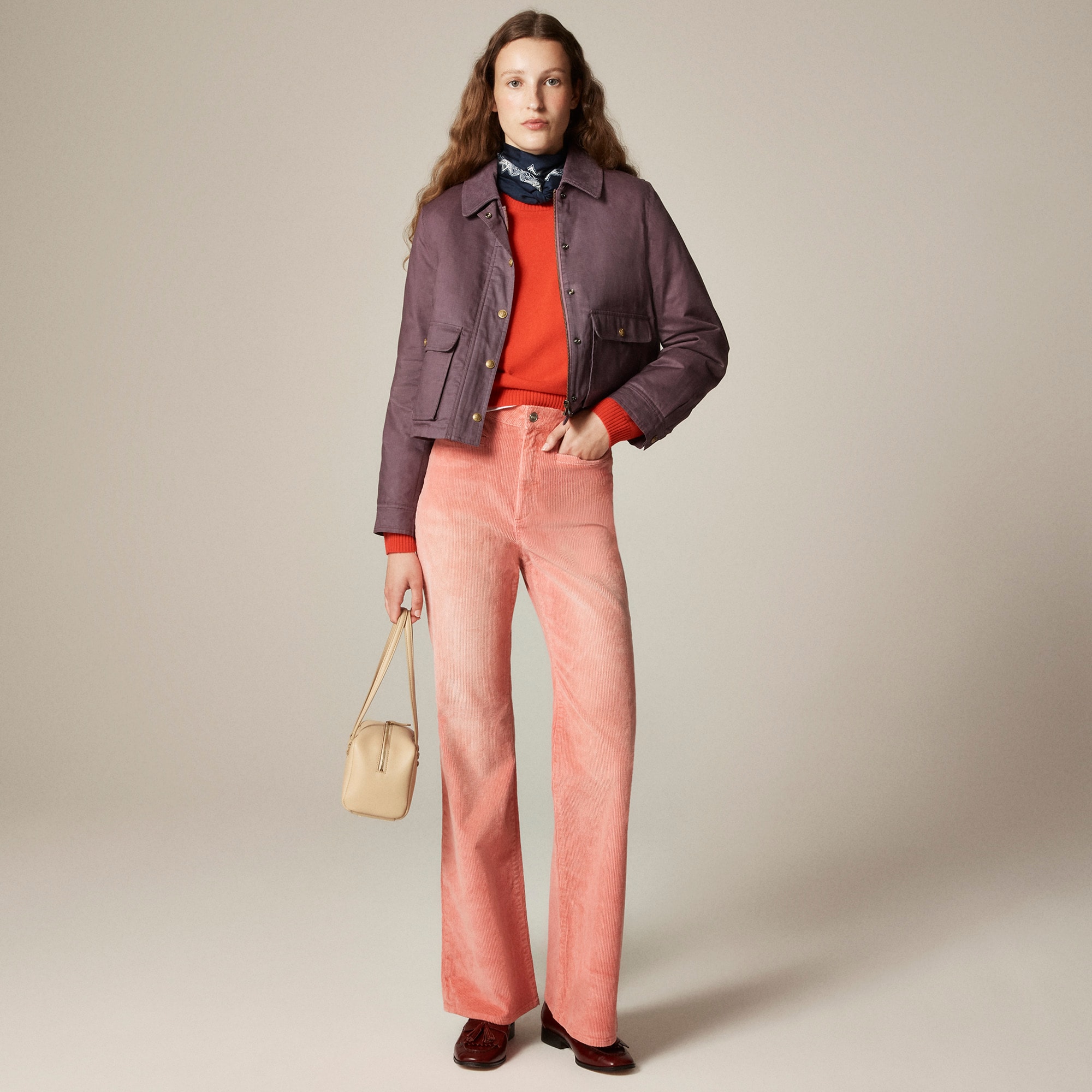 Cropped Barn Jacket™ in ripstop cotton