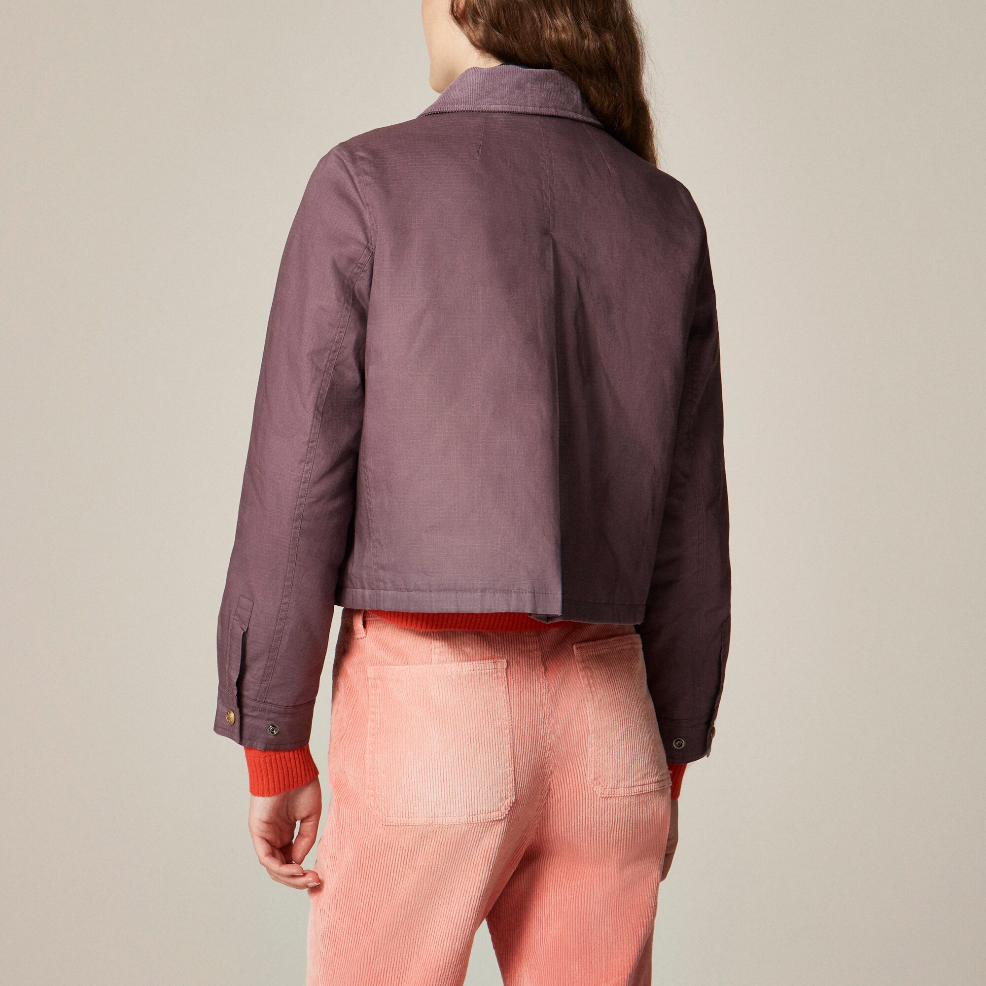 Cropped Barn Jacket™ in ripstop cotton
