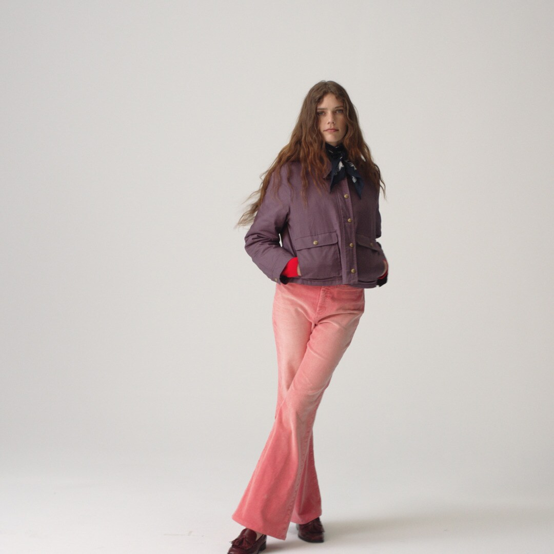 Cropped Barn Jacket™ in ripstop cotton