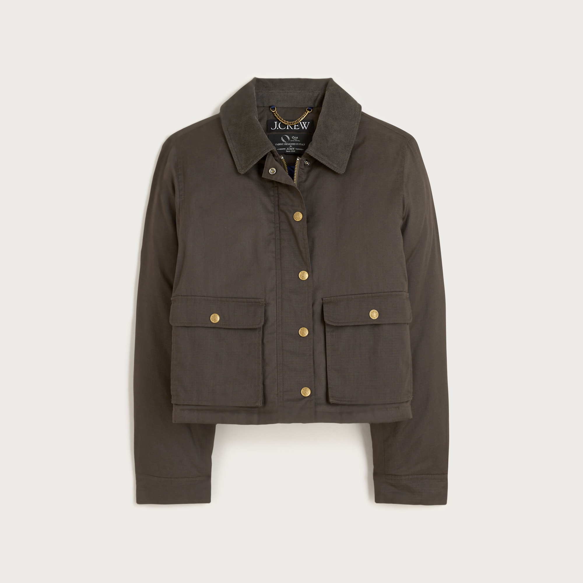 Cropped Barn Jacket™ in ripstop cotton