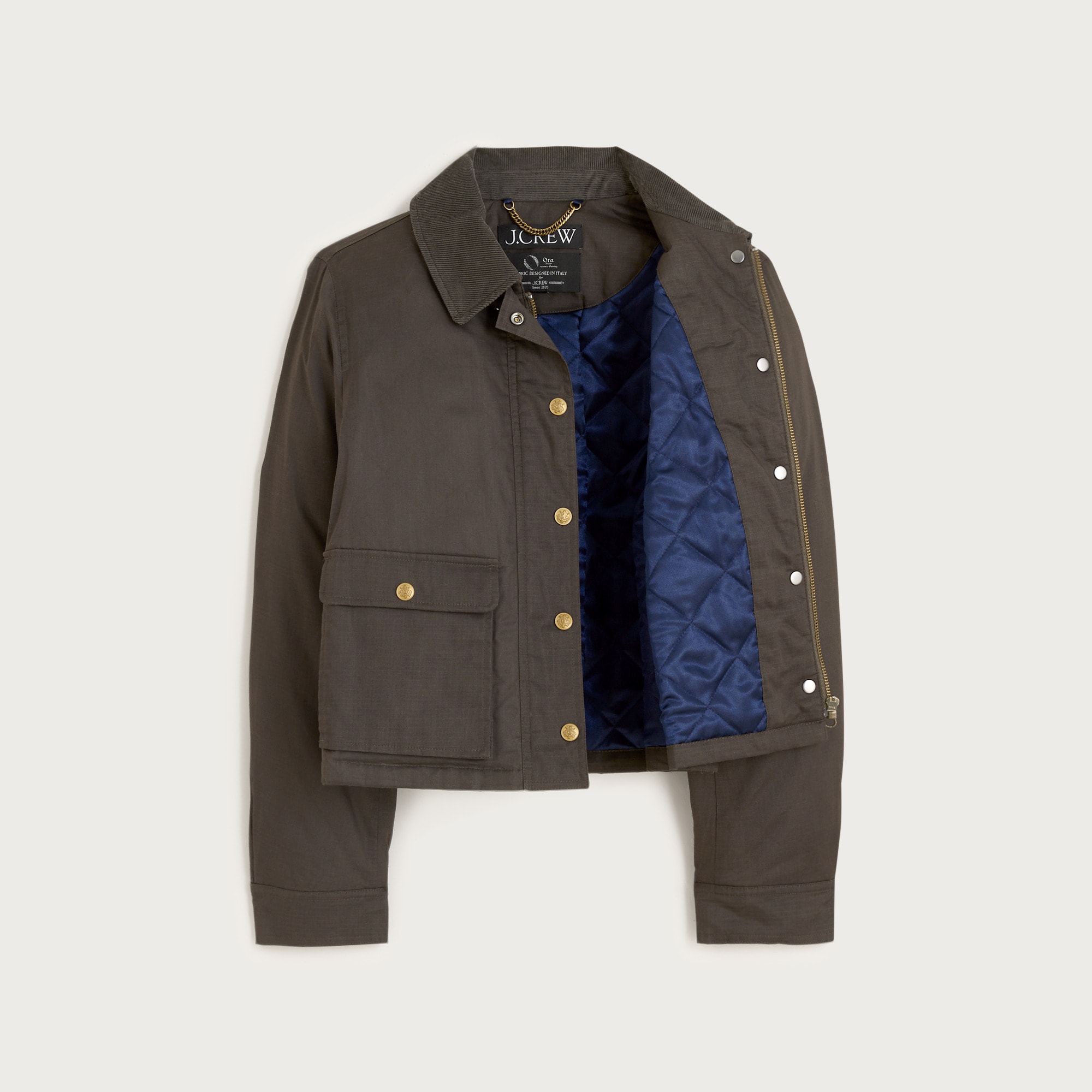 Cropped Barn Jacket™ in ripstop cotton