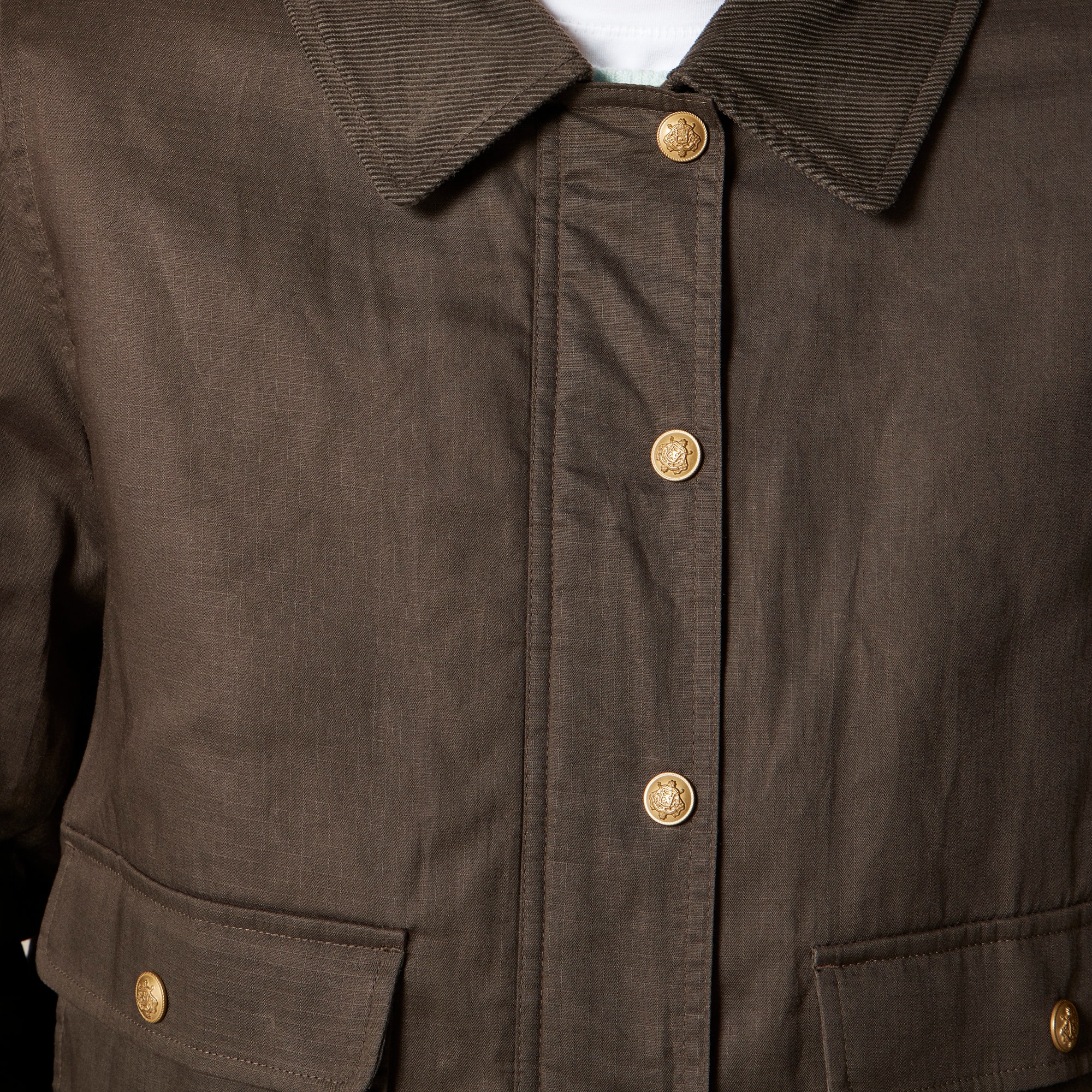Women's cropped Barn Jacket™ in ripstop cotton