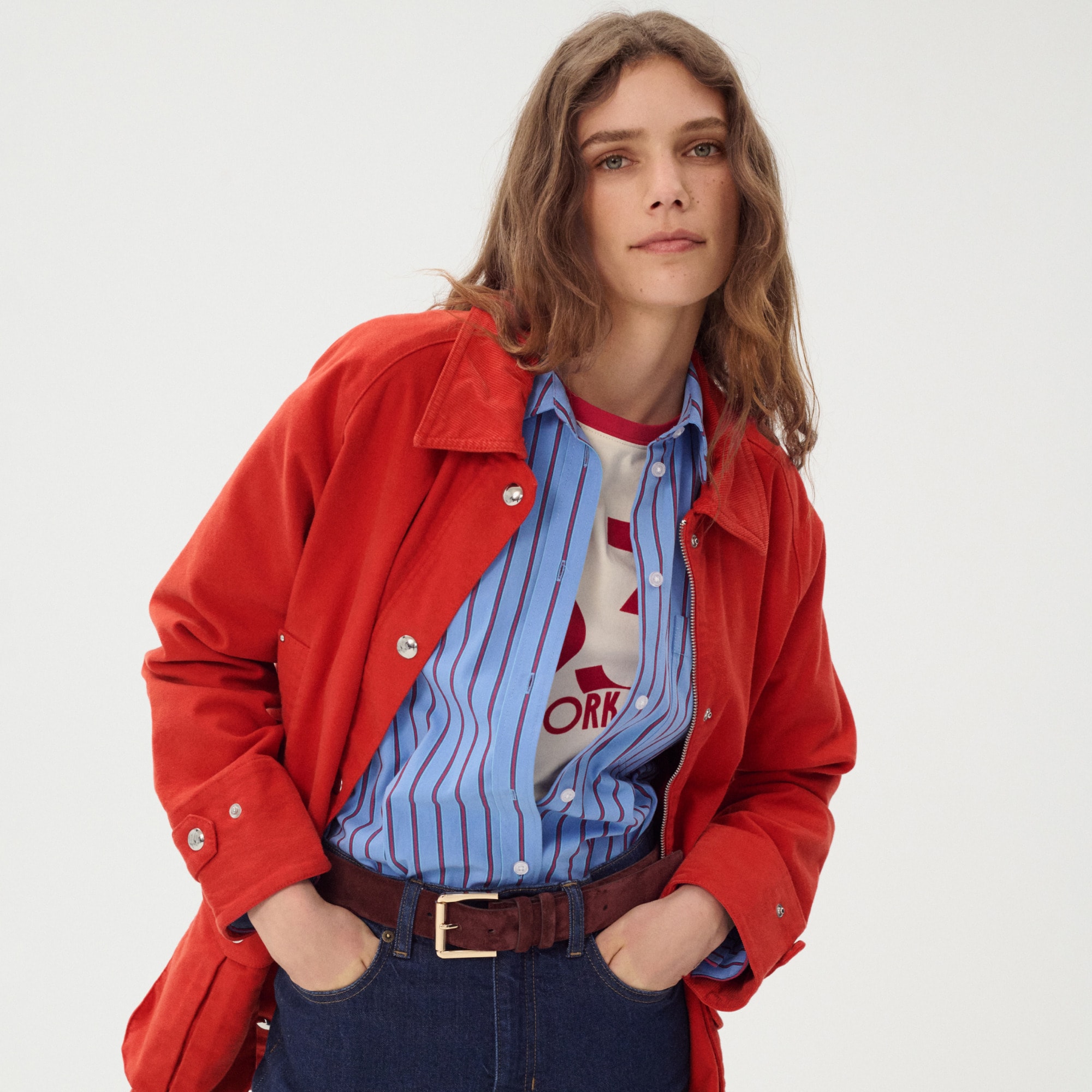 ジャケット・アウター AUBERGE CURTISS Broken-in Barn Jacket™ In Brushed Chino For Women | J.Crew