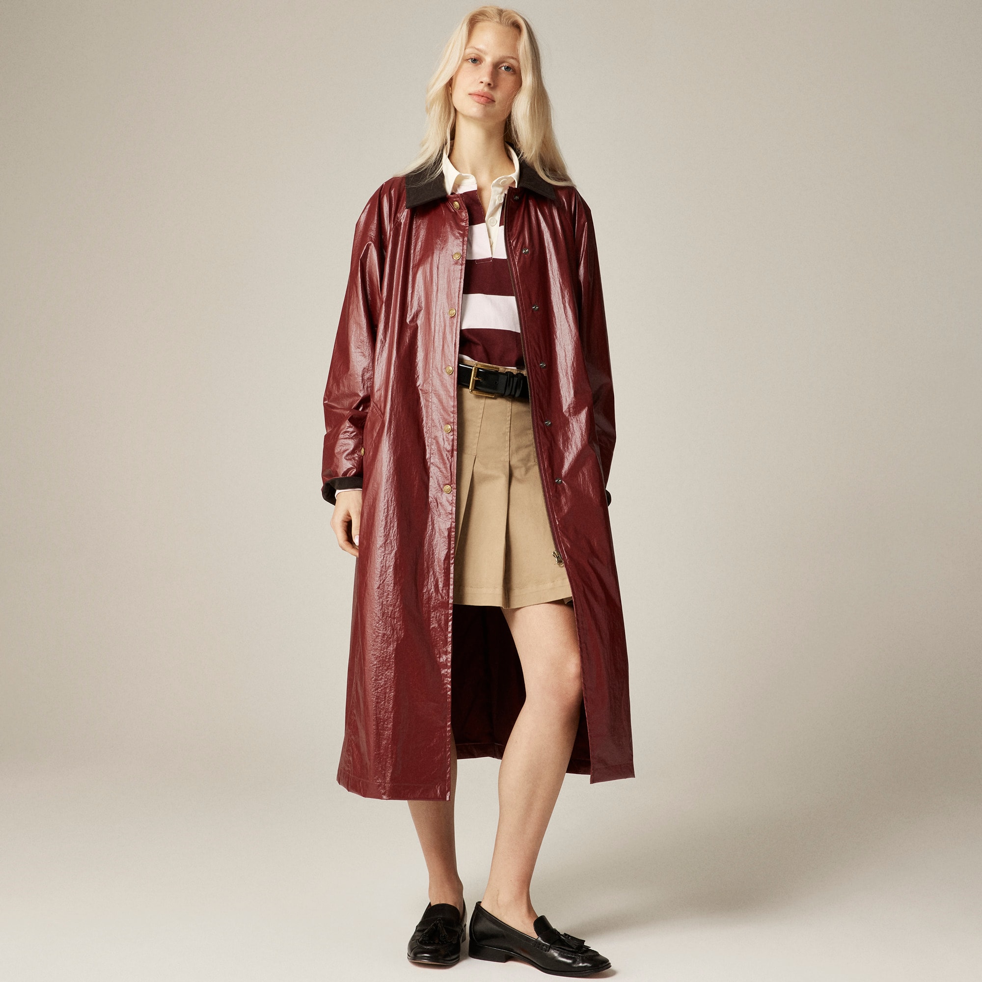  Shiny long Barn Jacket&trade;