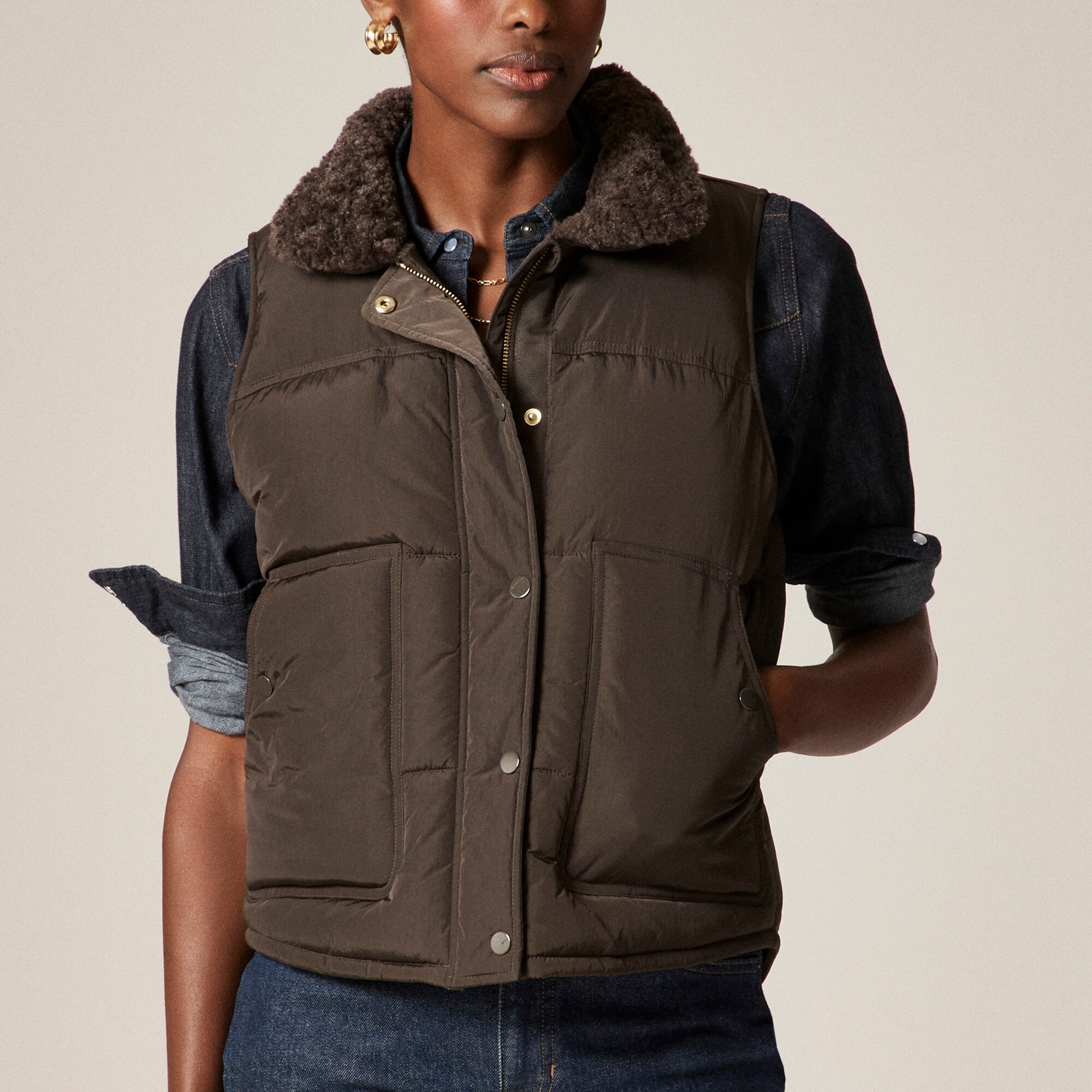 Puffer vest with PrimaLoft®