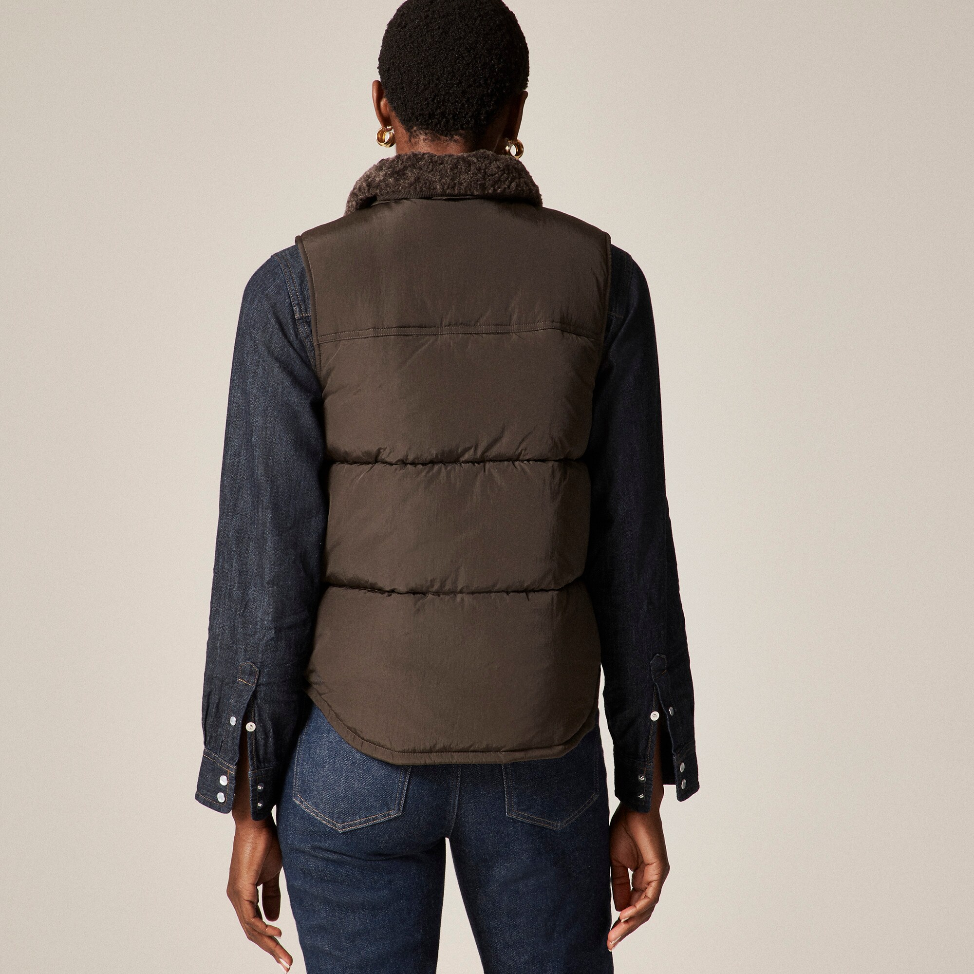 Puffer Vest With PrimaLoft® For Women | J.Crew