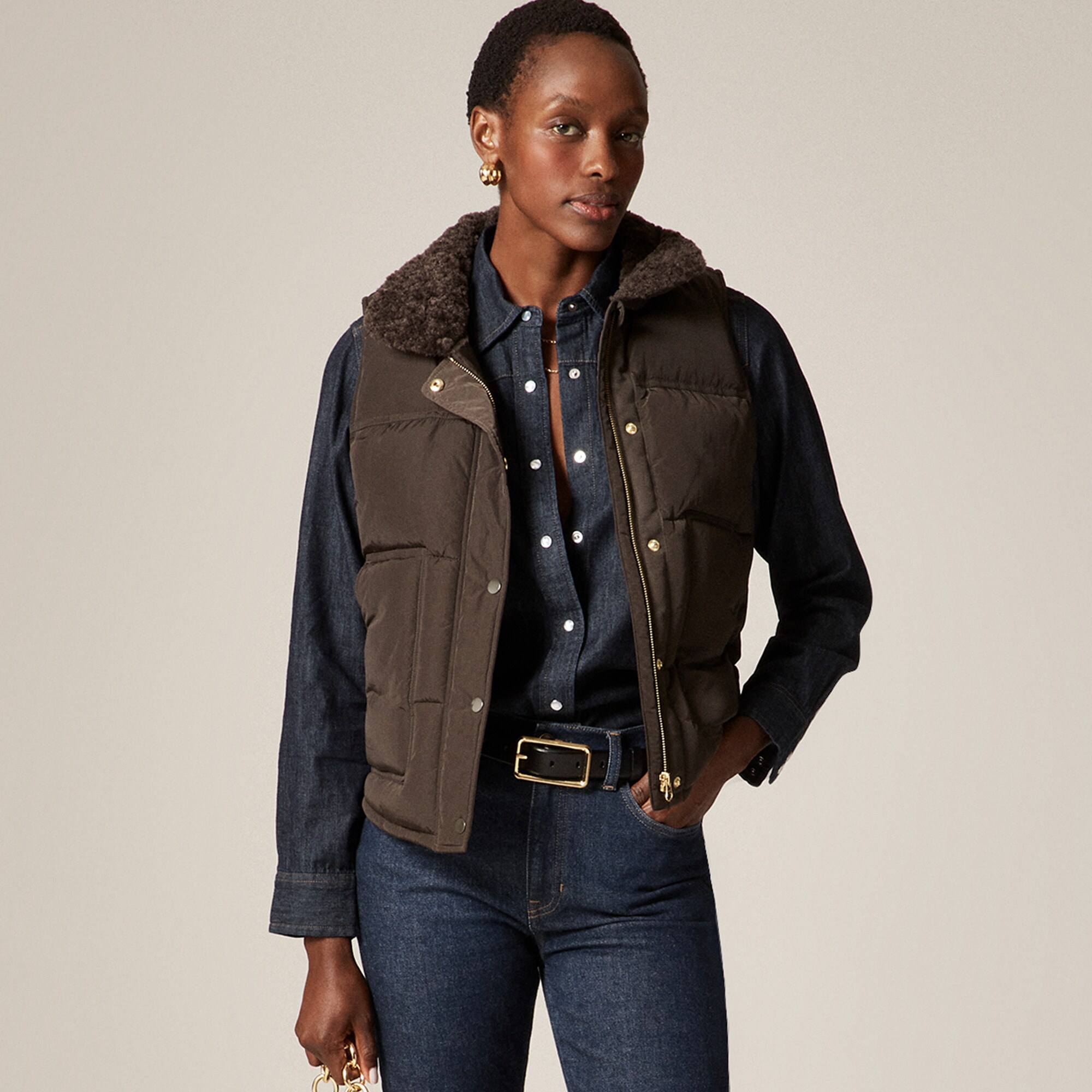 Puffer vest with PrimaLoft®