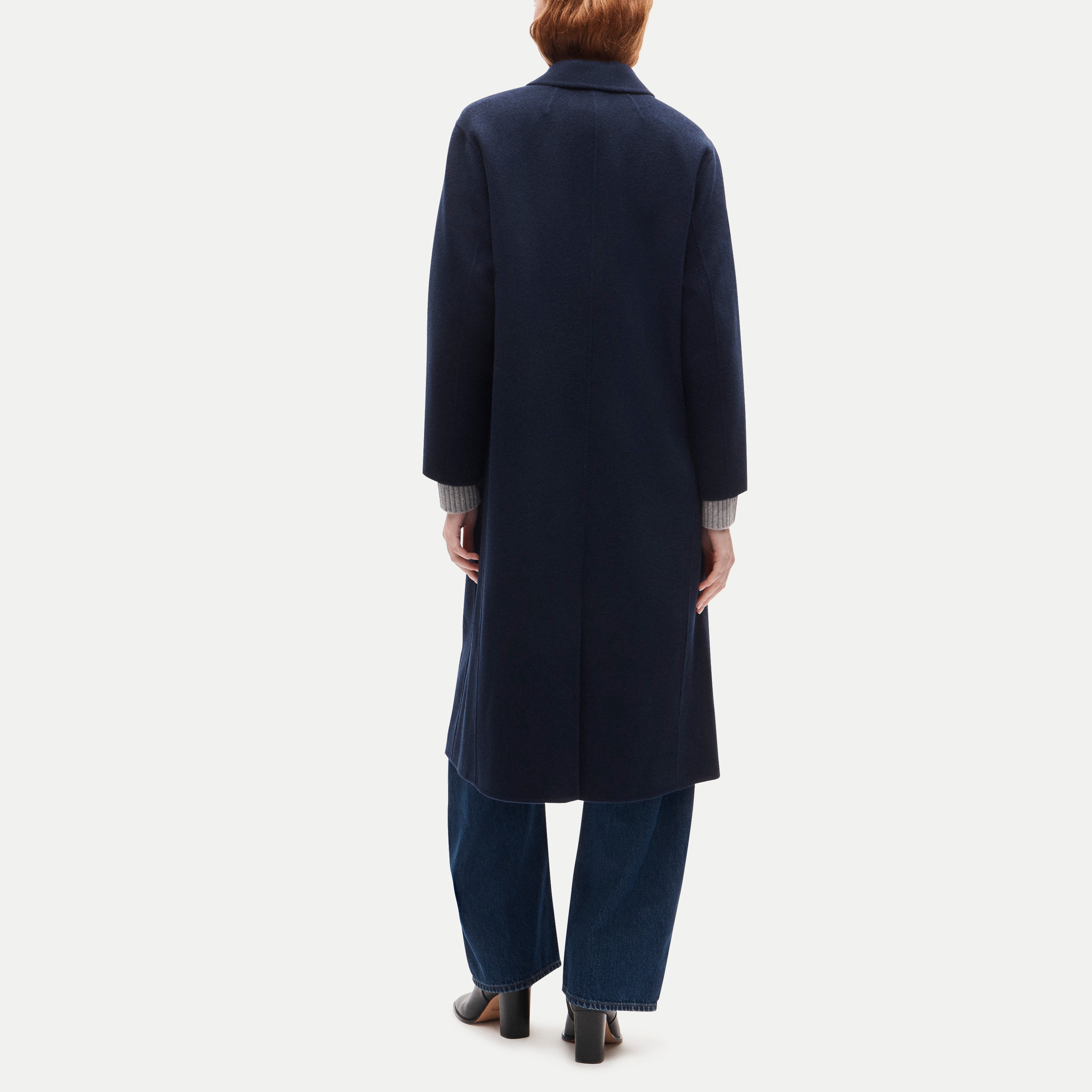 knee length dress coat womens Knee-Length Wool Coats badge_Final Sale