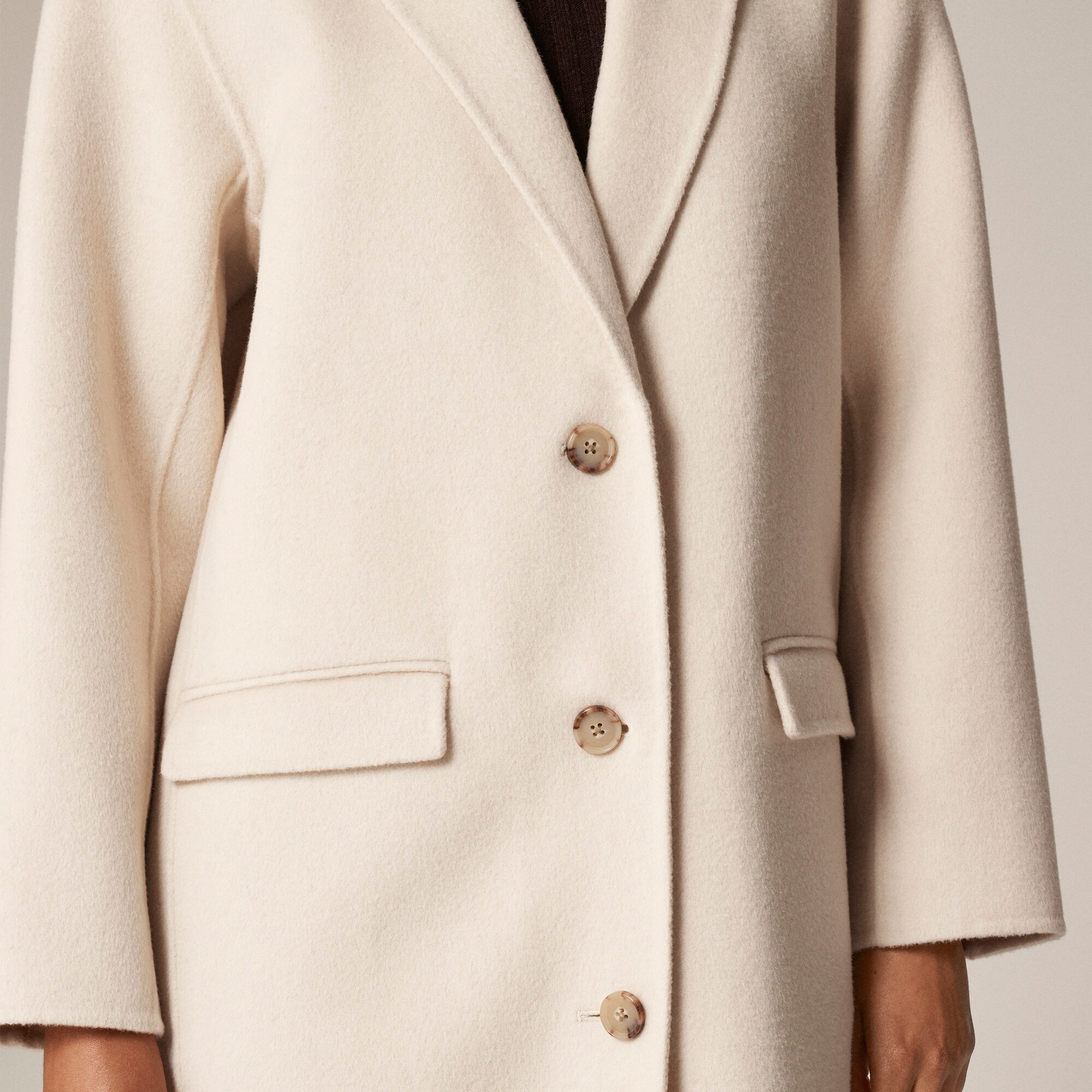 Chiara topcoat in double face