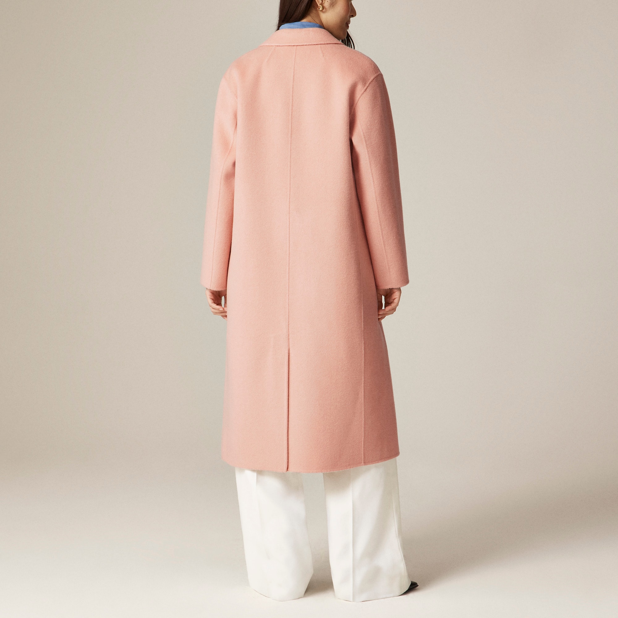 Chiara topcoat in double face - image 4