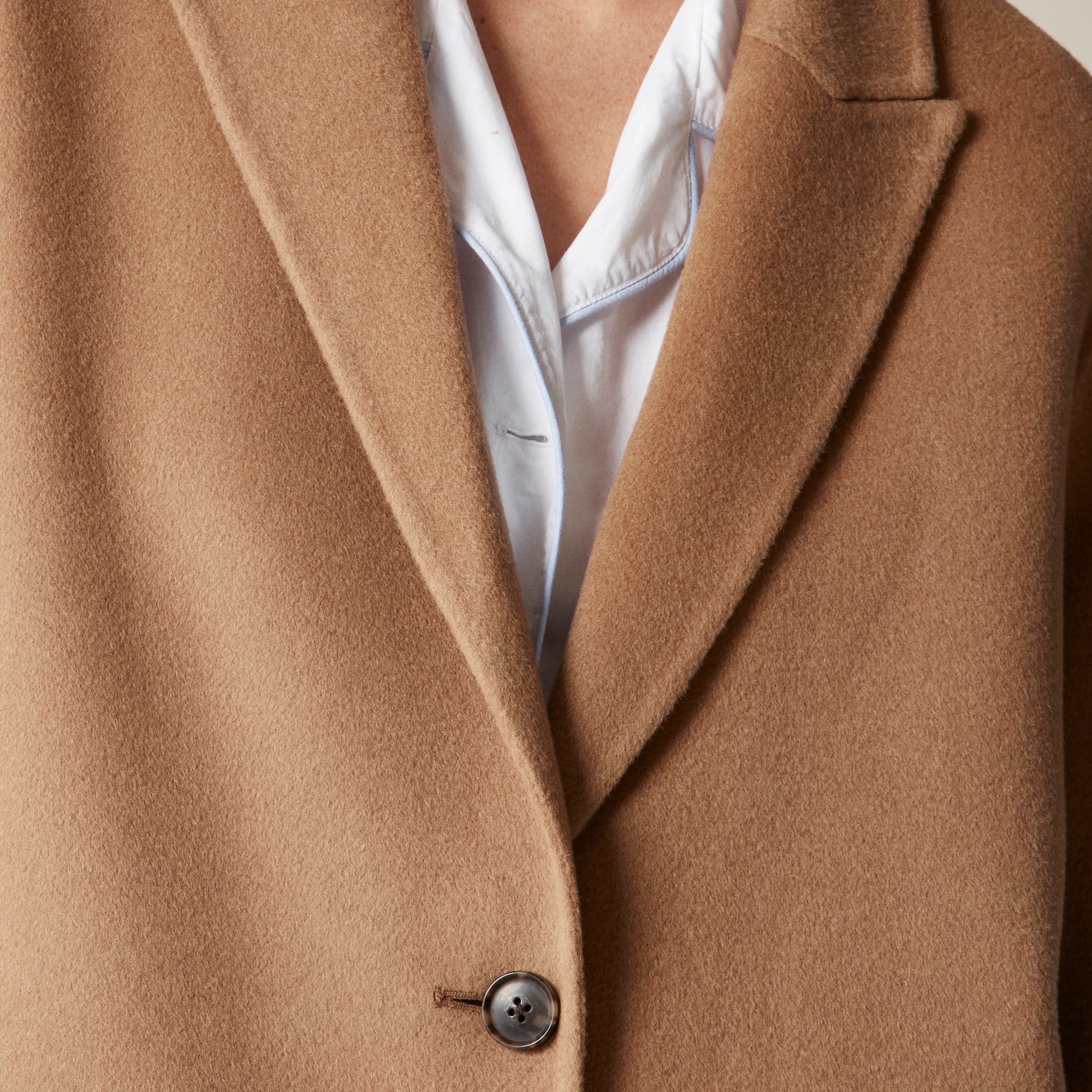 Chiara topcoat in double face - image 4