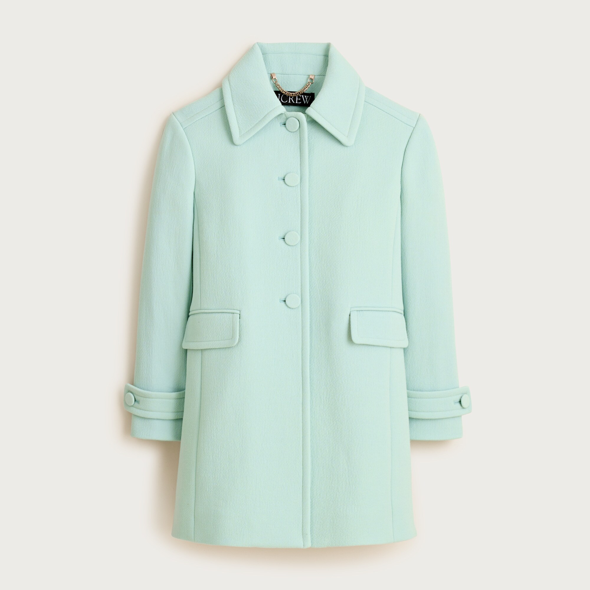 womens Salon coat in Italian double-cloth