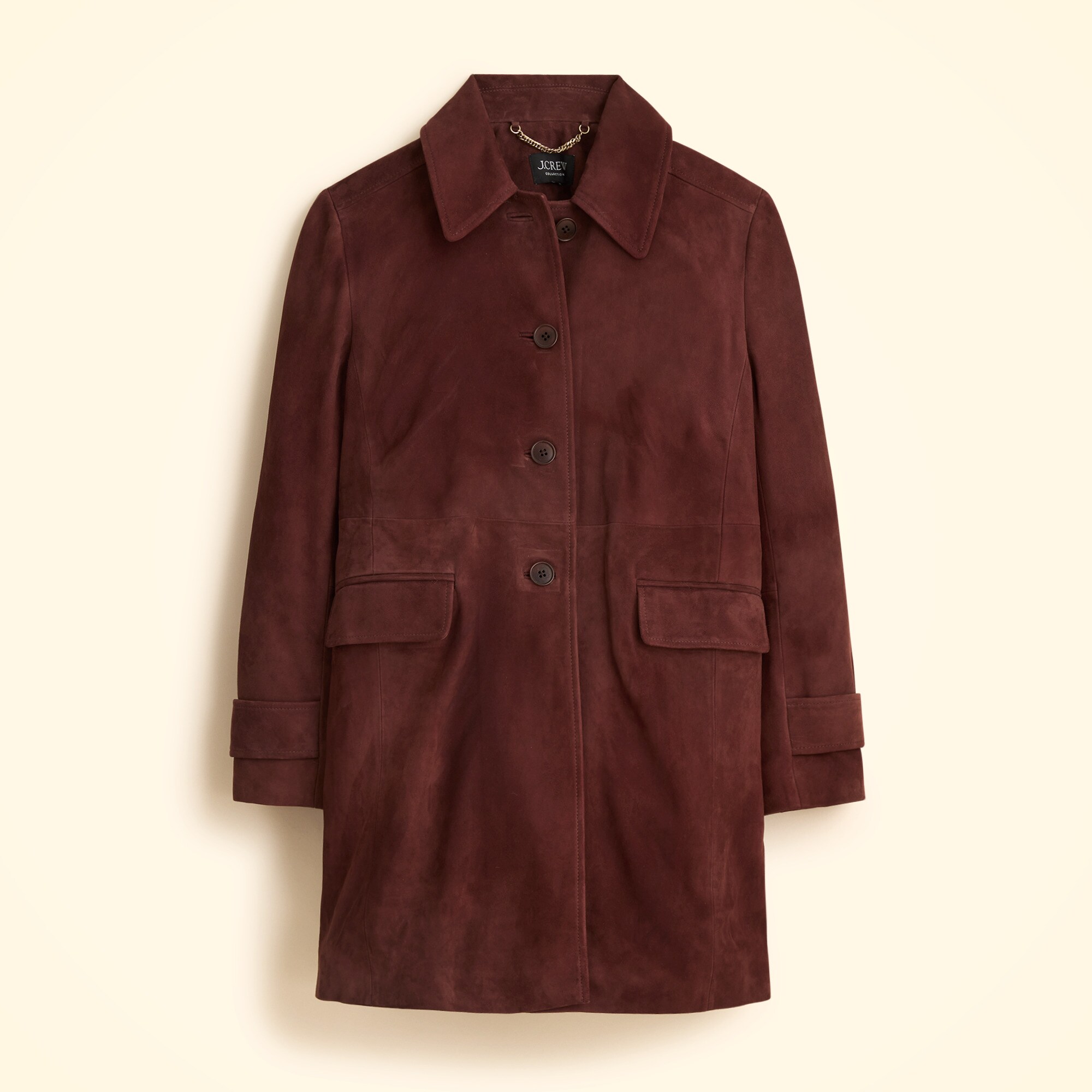 Collection Salon coat in suede