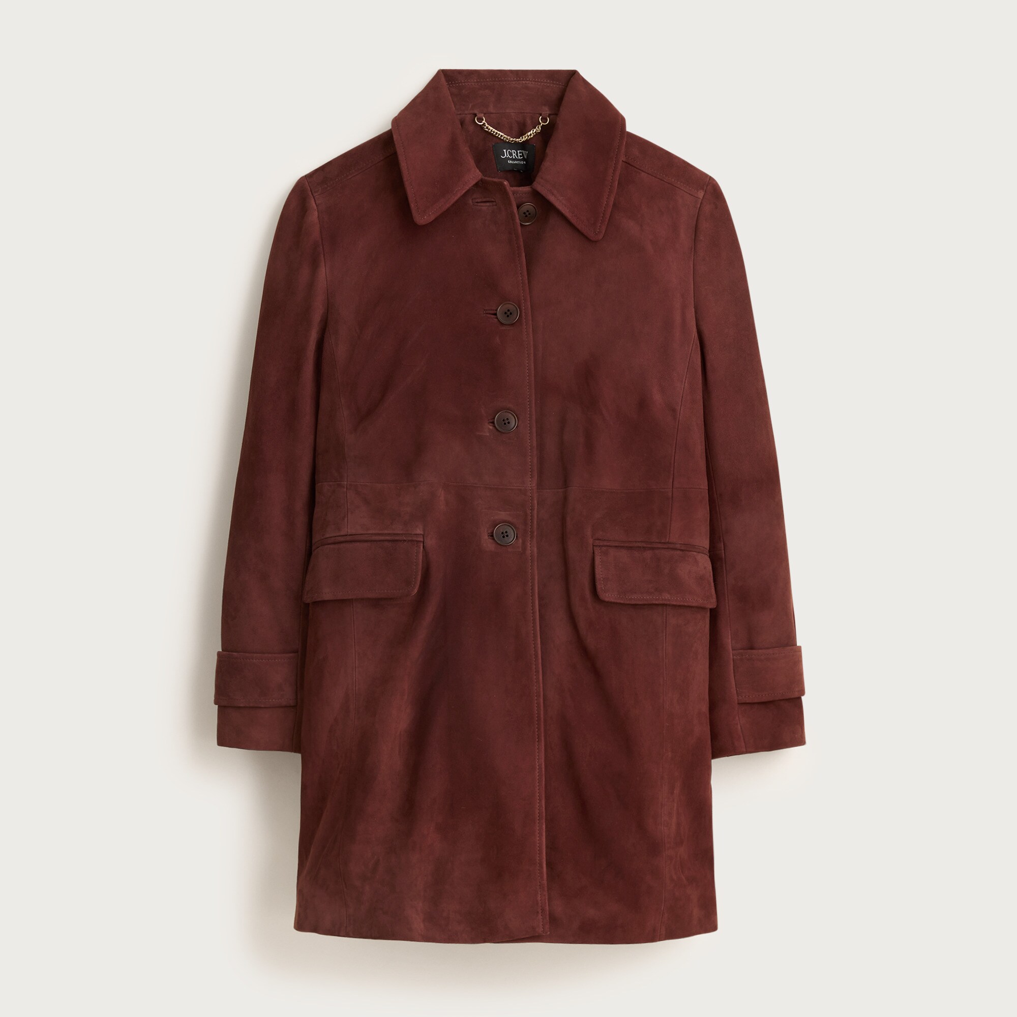 Collection Salon coat in suede