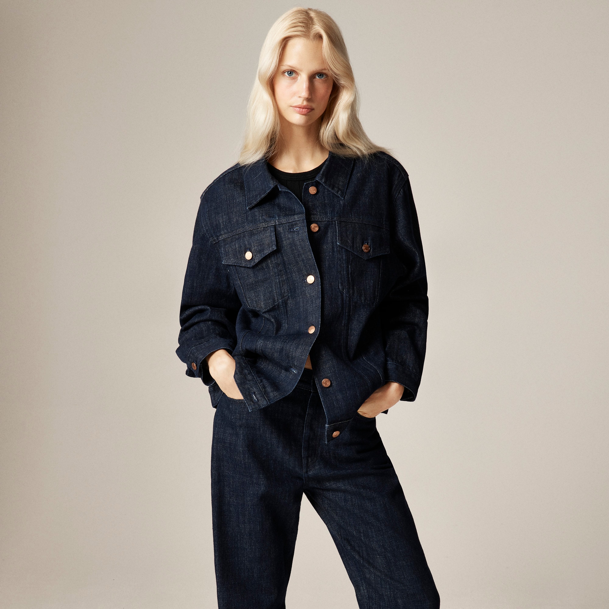 Alex Eagle X J.Crew denim jacket - image 2