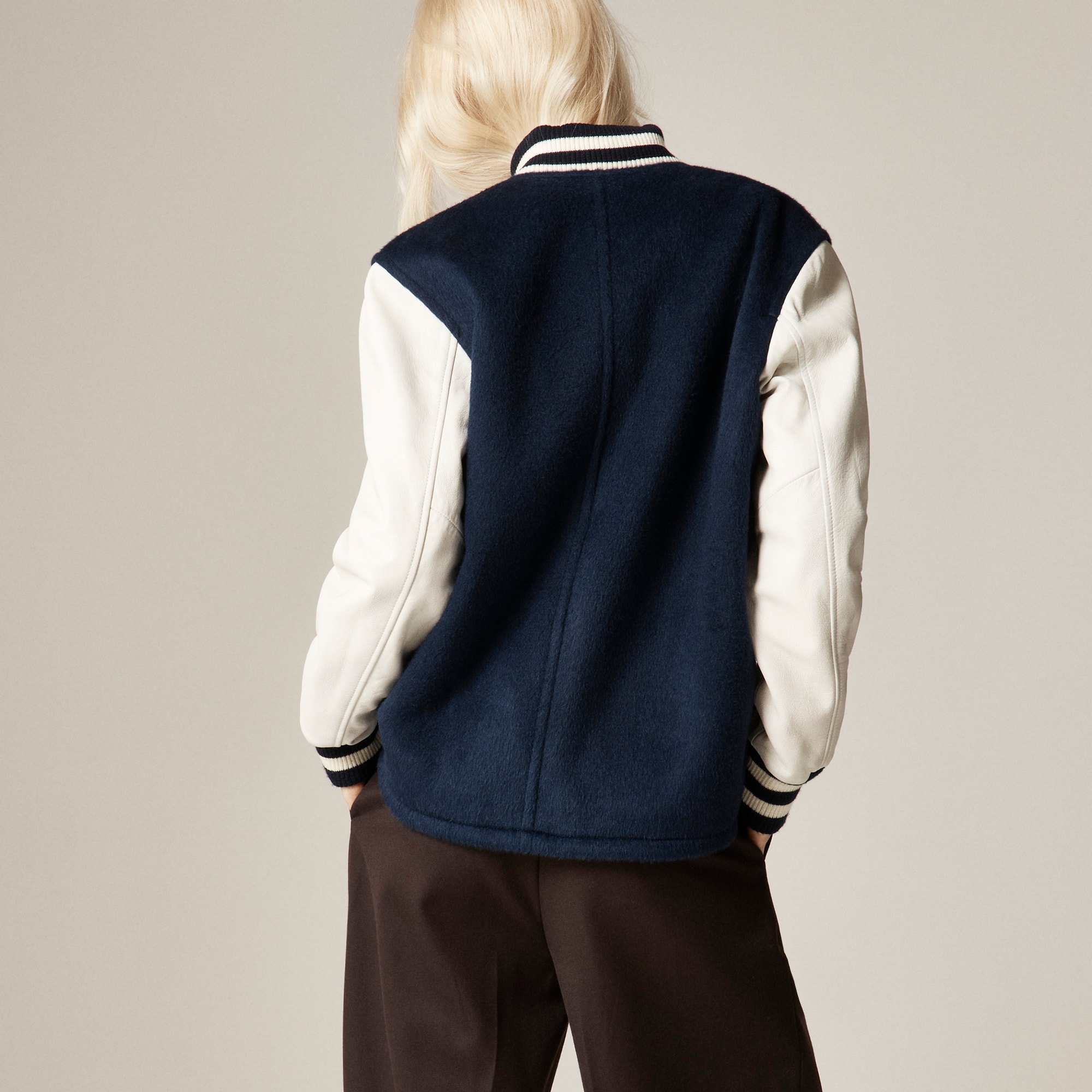 Alex Eagle X J.Crew Varsity Jacket For Women | J.Crew