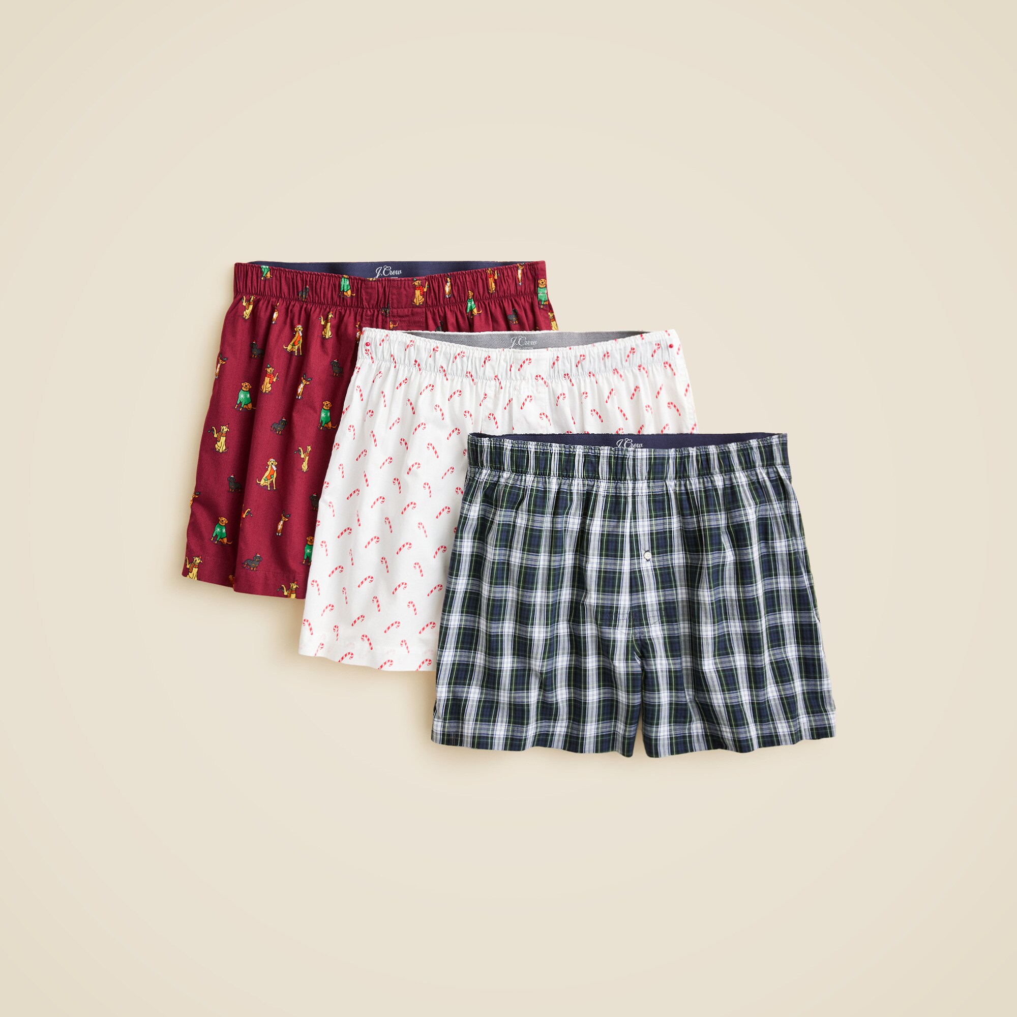 mens Woven boxers multipack