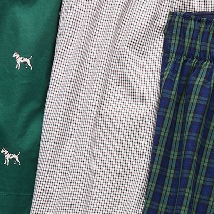 Woven boxers multipack DOG BLACKWATCH MIXED GR