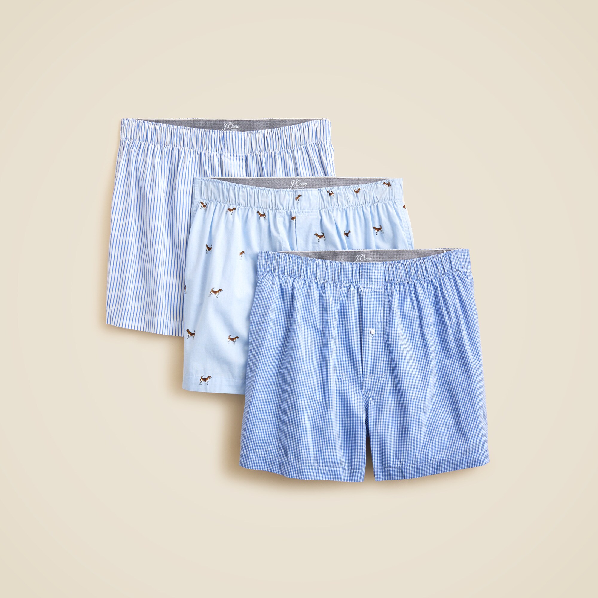 mens Woven boxers multipack