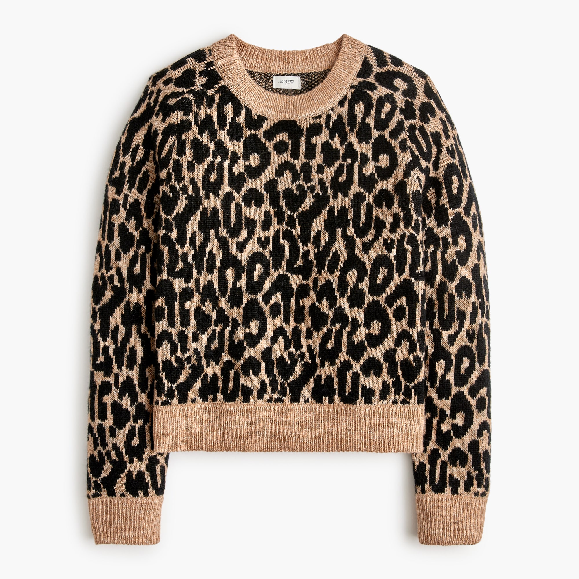 Leopard Crewneck Sweater For Women | Factory