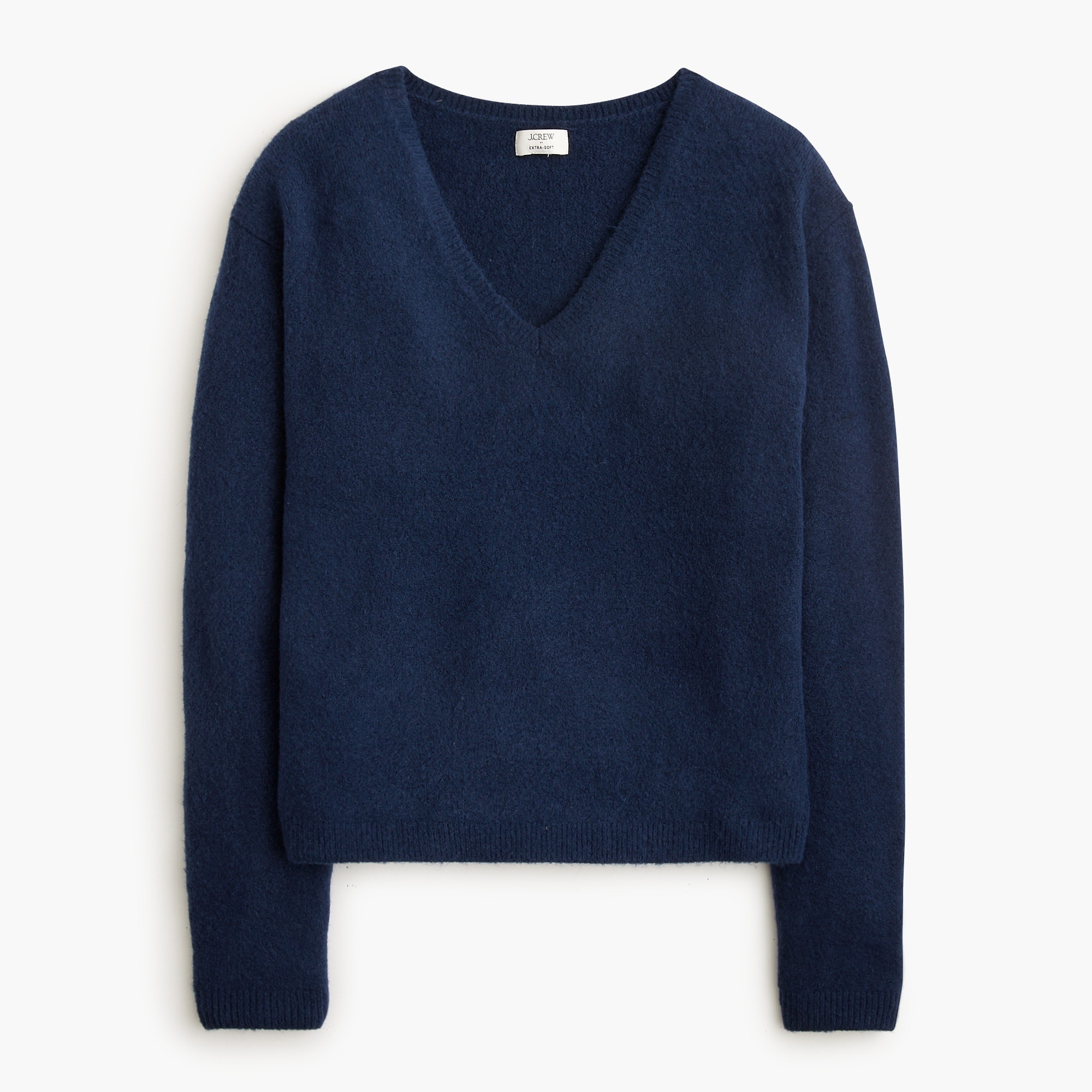  V-neck sweater in extra-soft yarn