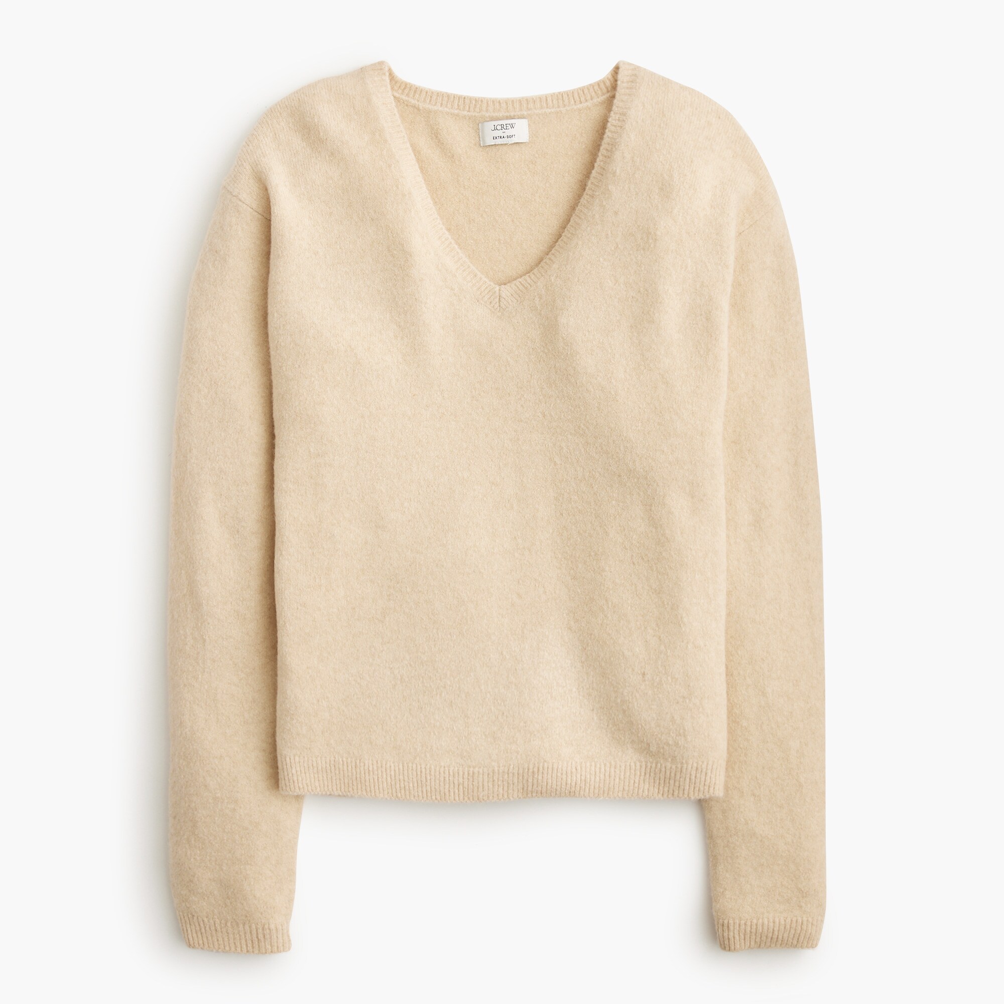V-neck sweater in extra-soft yarn