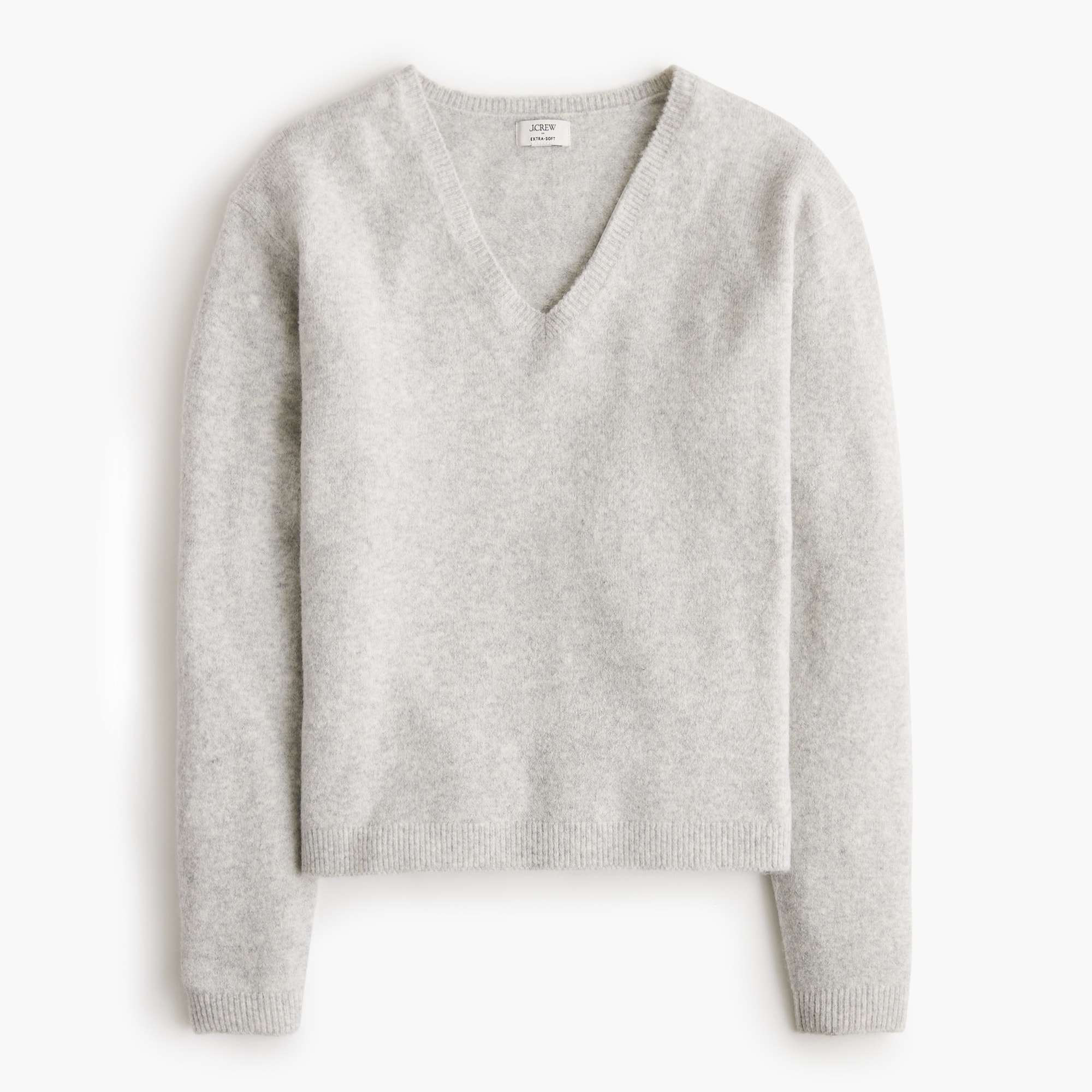 V-neck sweater in extra-soft yarn