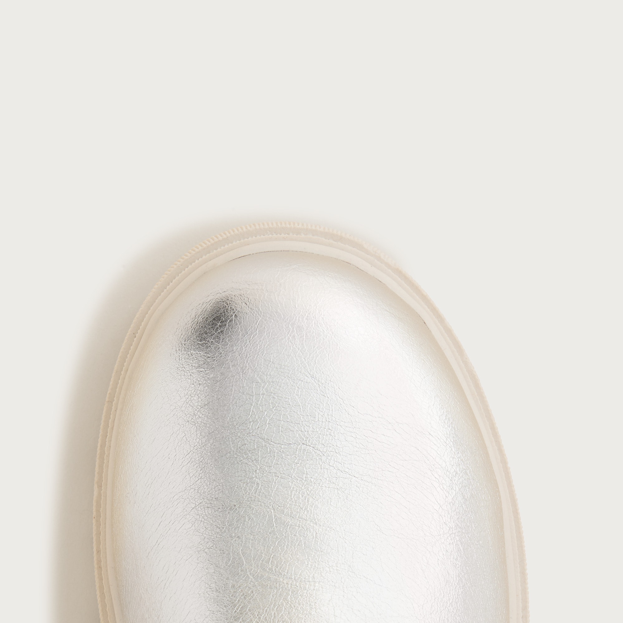 Girls' lug-sole boots in metallic - thumbnail 2