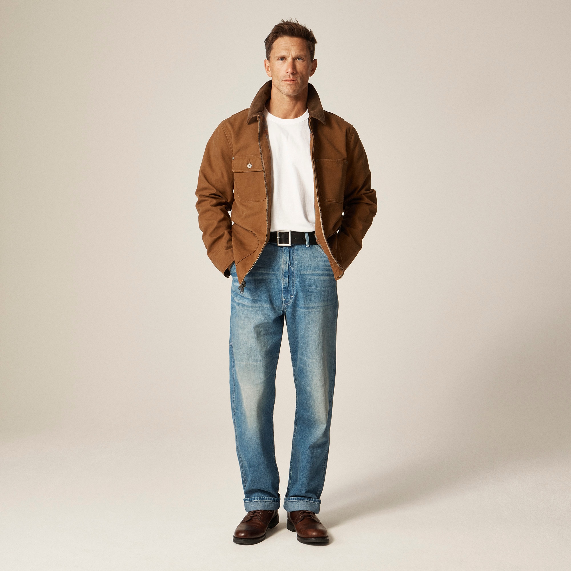 Wallace & Barnes Carpenter Jean In Japanese Denim For Men | J.Crew
