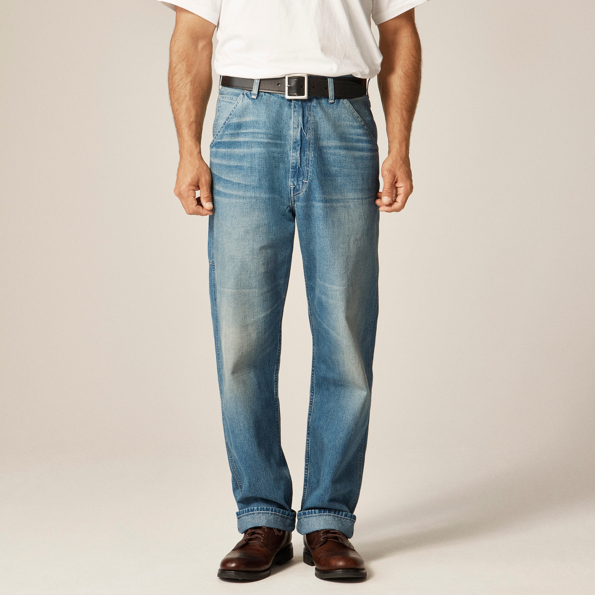 Wallace & Barnes Carpenter Jean In Japanese Denim For Men | J.Crew