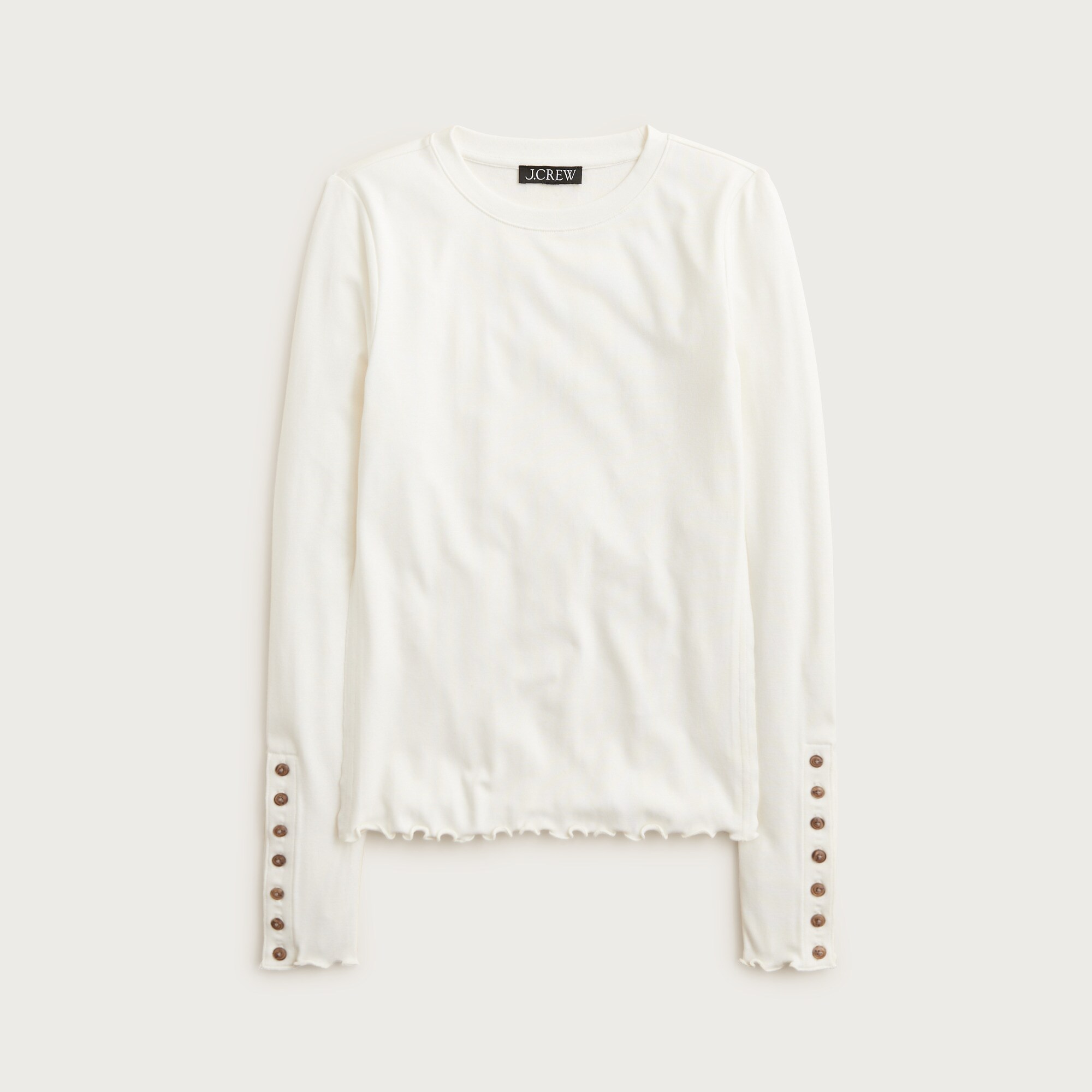 optstuffdrawstringborderlongtshirt XXL 白 Optstuff(オプトスタフ) DRAWSTRING LONG SLEEVE T-SHIRTロゴ刺繍