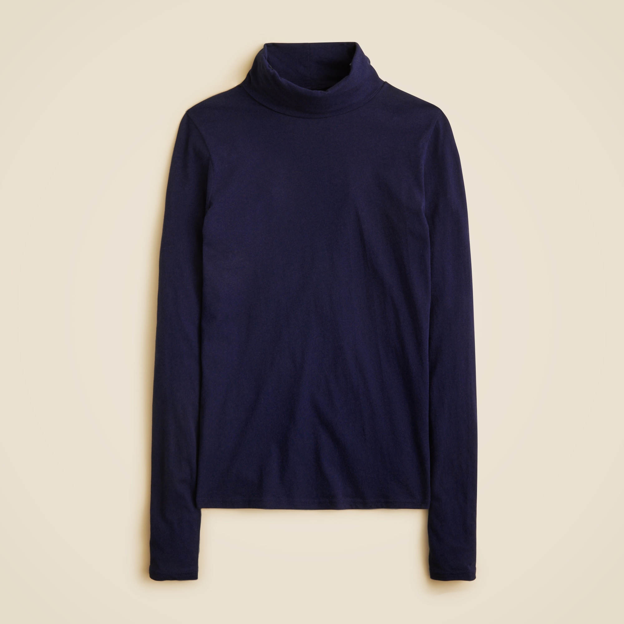 Feather Jersey Turtleneck For Women | J.Crew