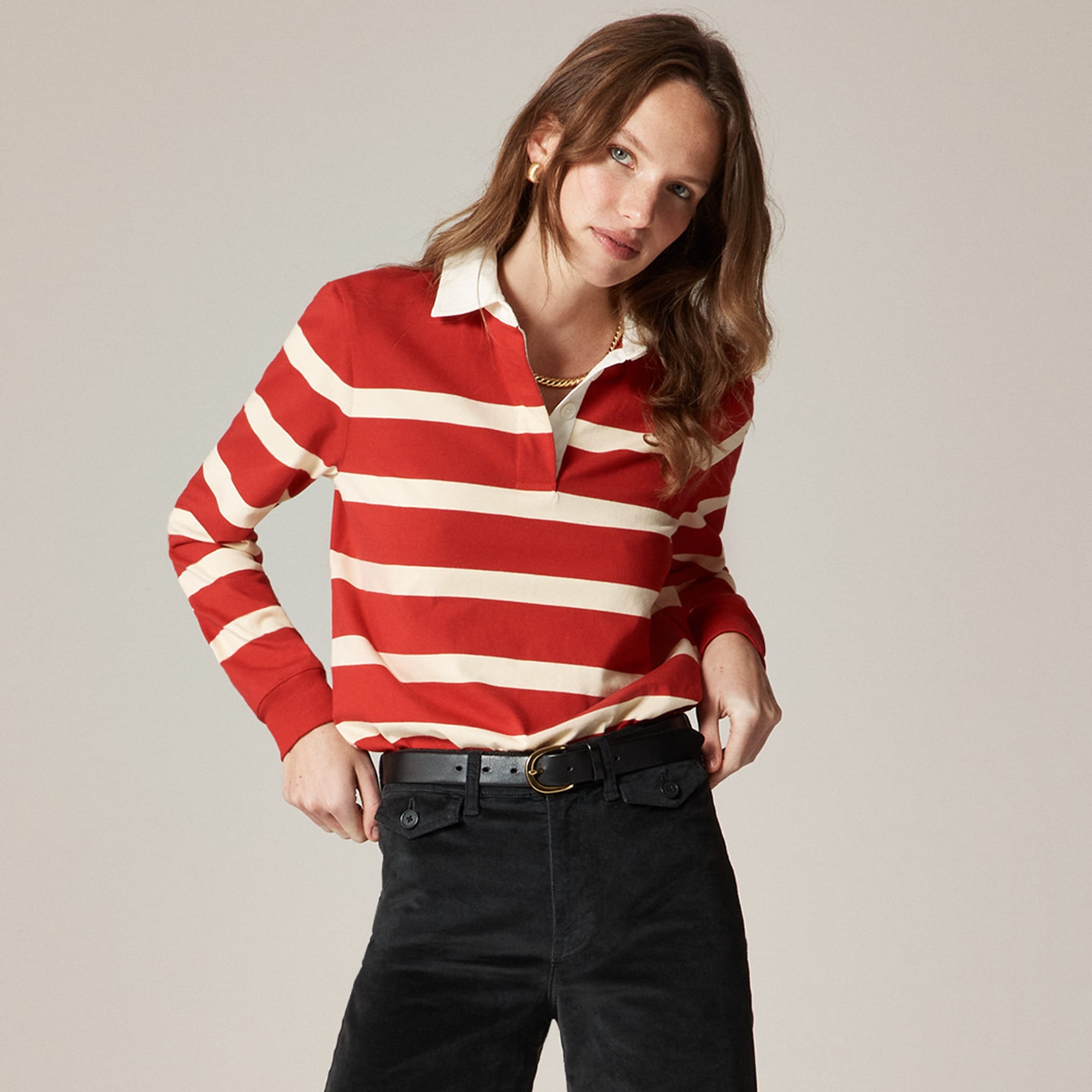  New premium-weight classic rugby shirt