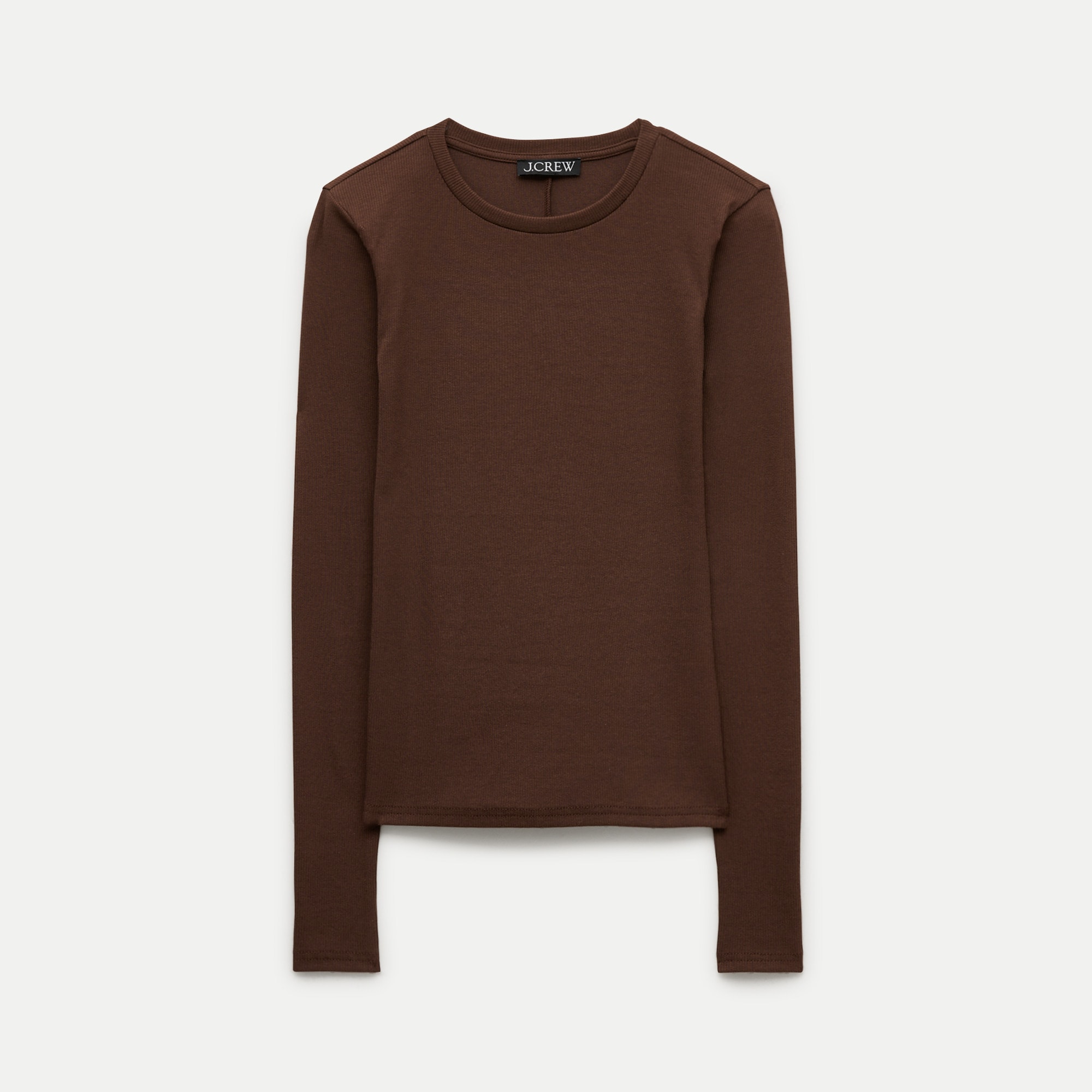 Perfect rib long-sleeve T-shirt