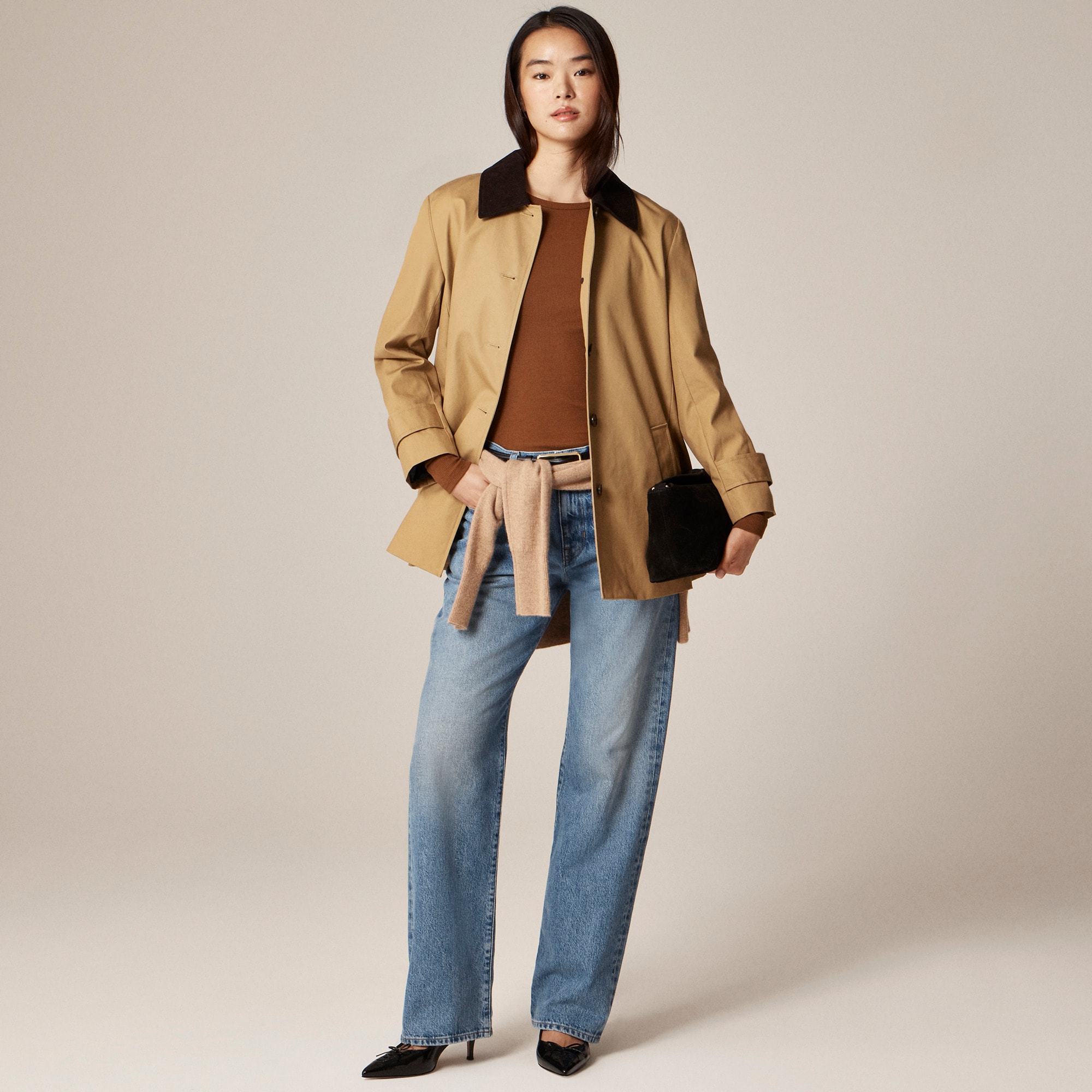 Perfect rib long-sleeve T-shirt