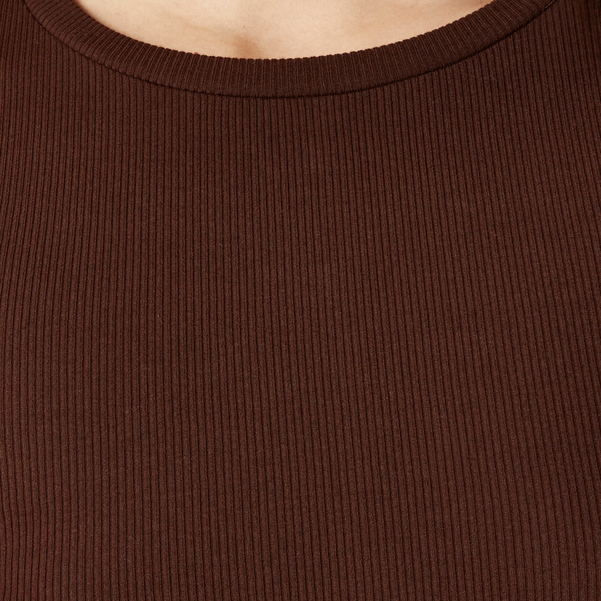 Perfect rib long-sleeve T-shirt